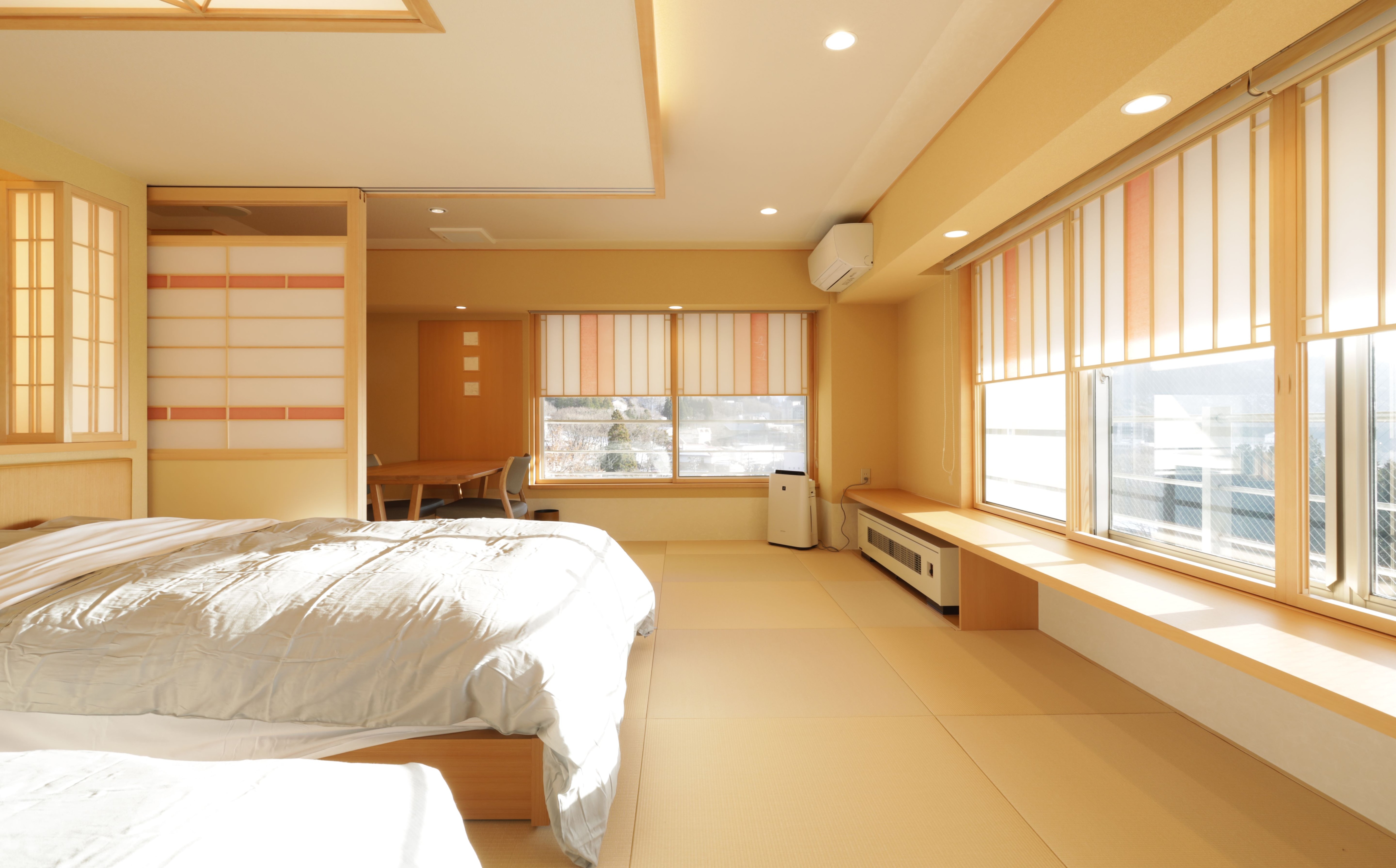 [Renovated in 2024] New Japanese style semi-double twin bed 40㎡ Non-smoking 5th floor or higher