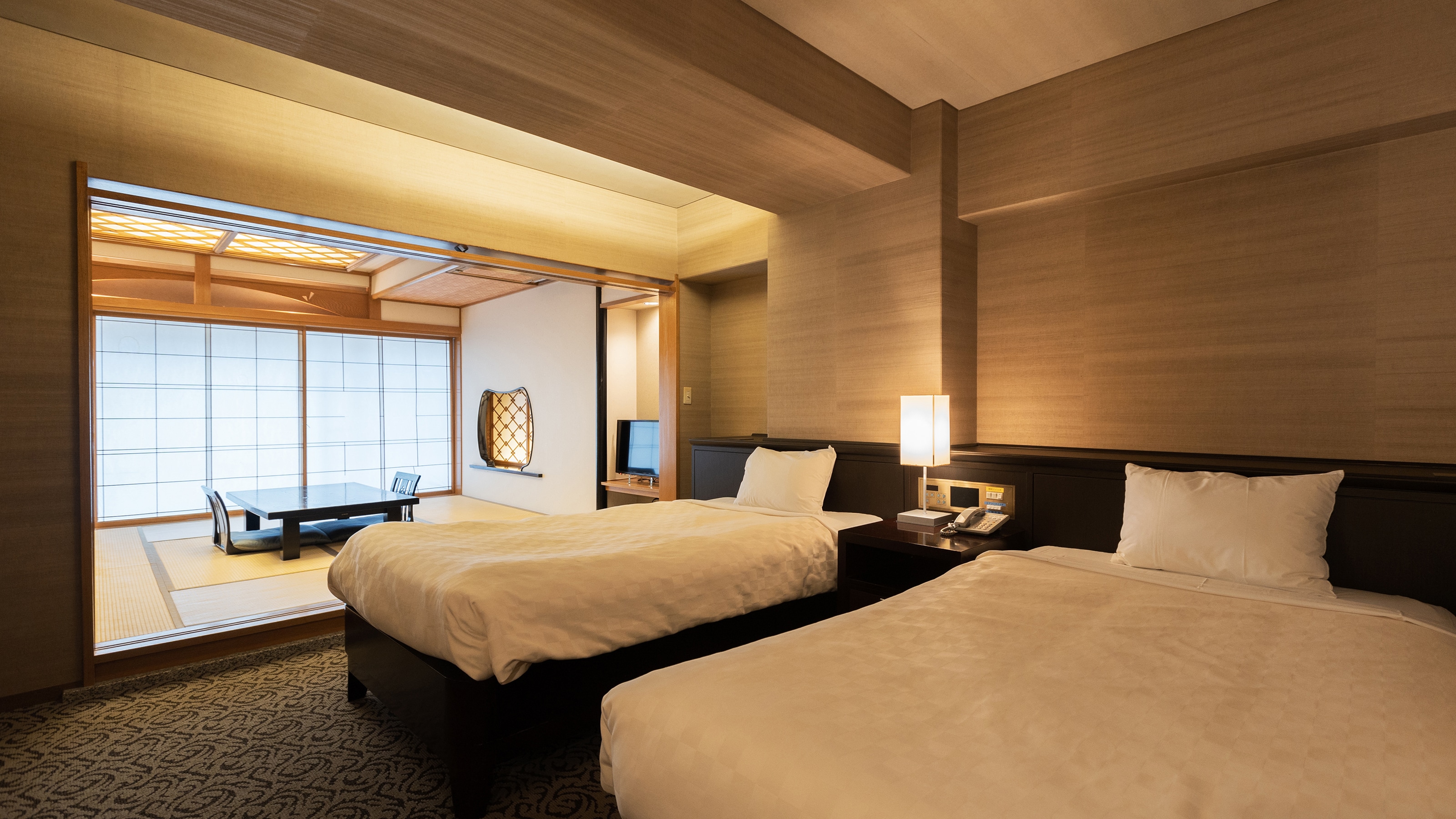 Contoh ruangan Jepang-Barat