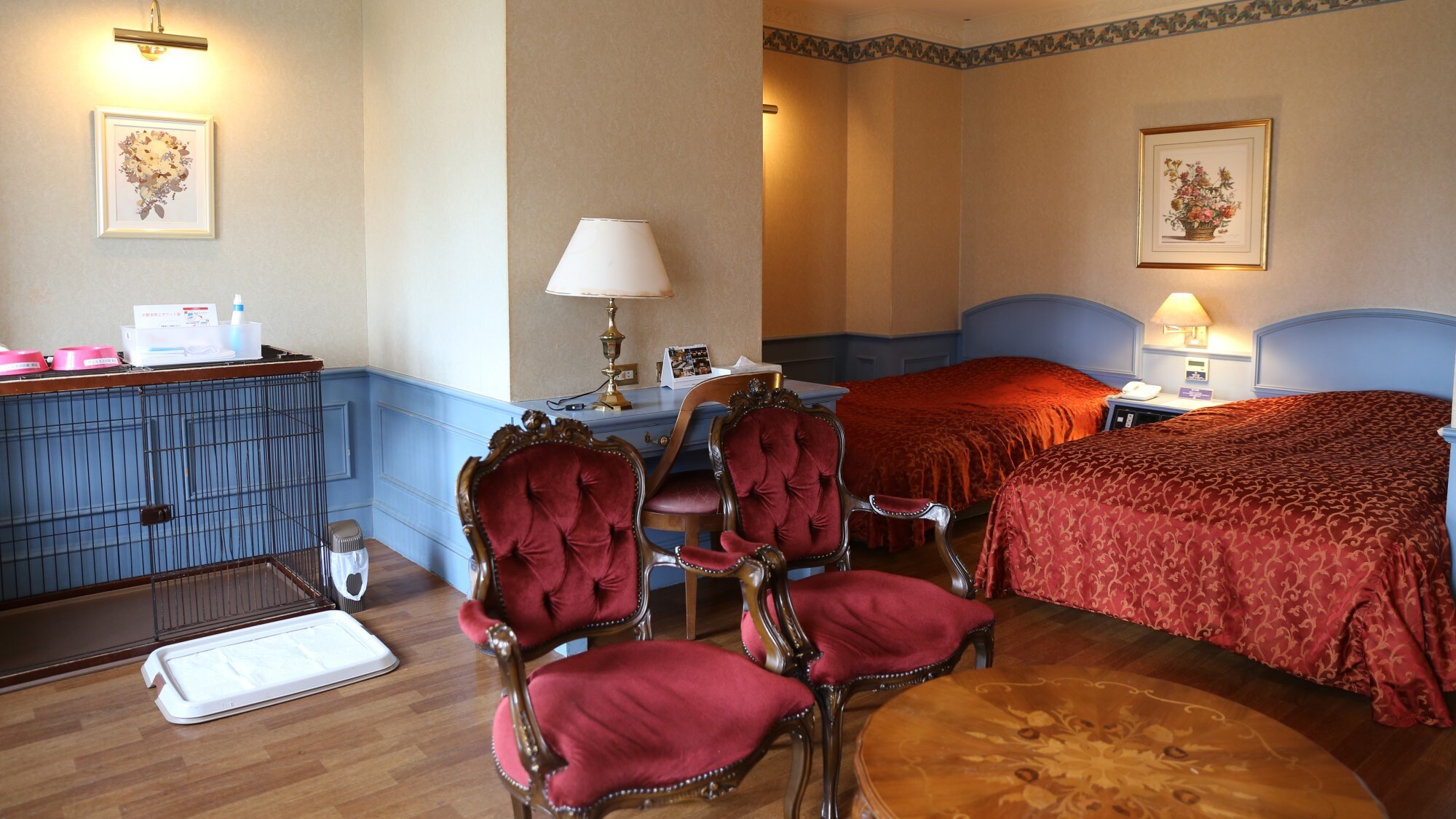 [European Hall] Example of a pet twin room