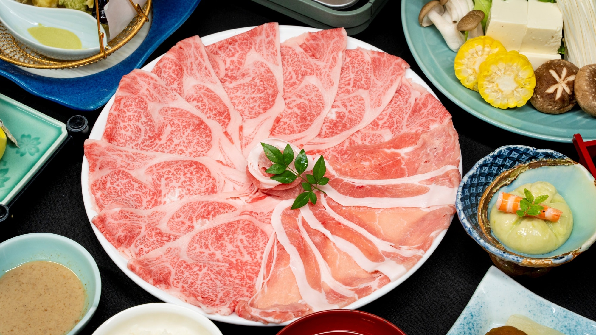 Oita Wagyu Beef and Bungo Pork Shabu-Shabu