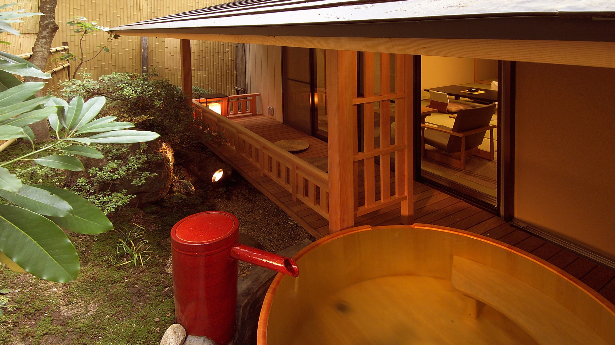 ◆Rooms with open-air baths
