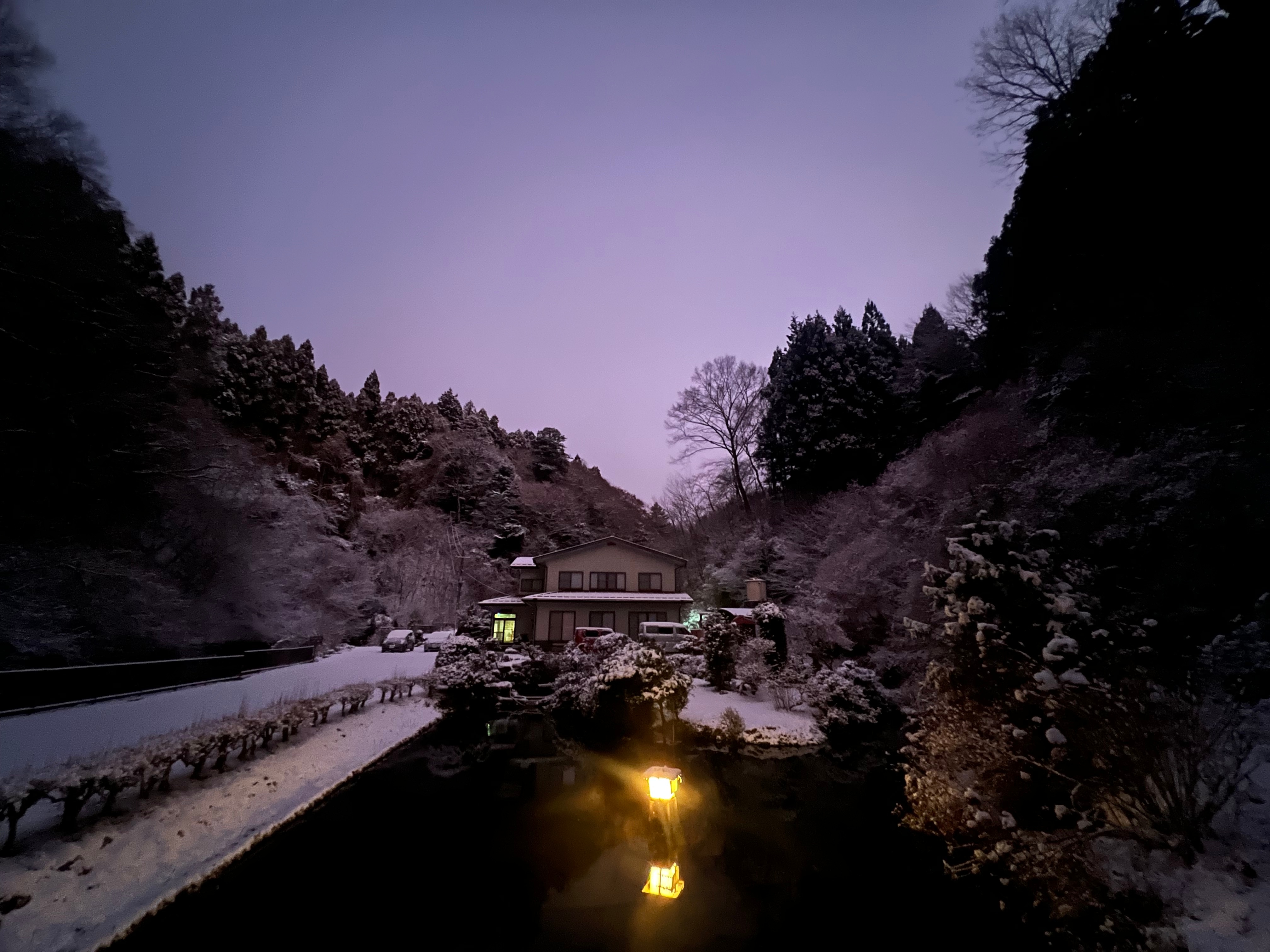 January 7, 2024 First snowfall