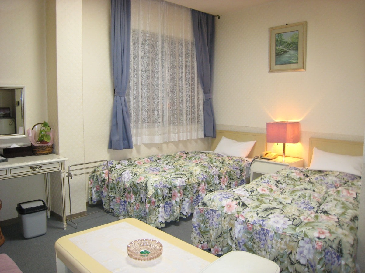 [Mountain side Western-style room] Room 317 Capacity: 2 people