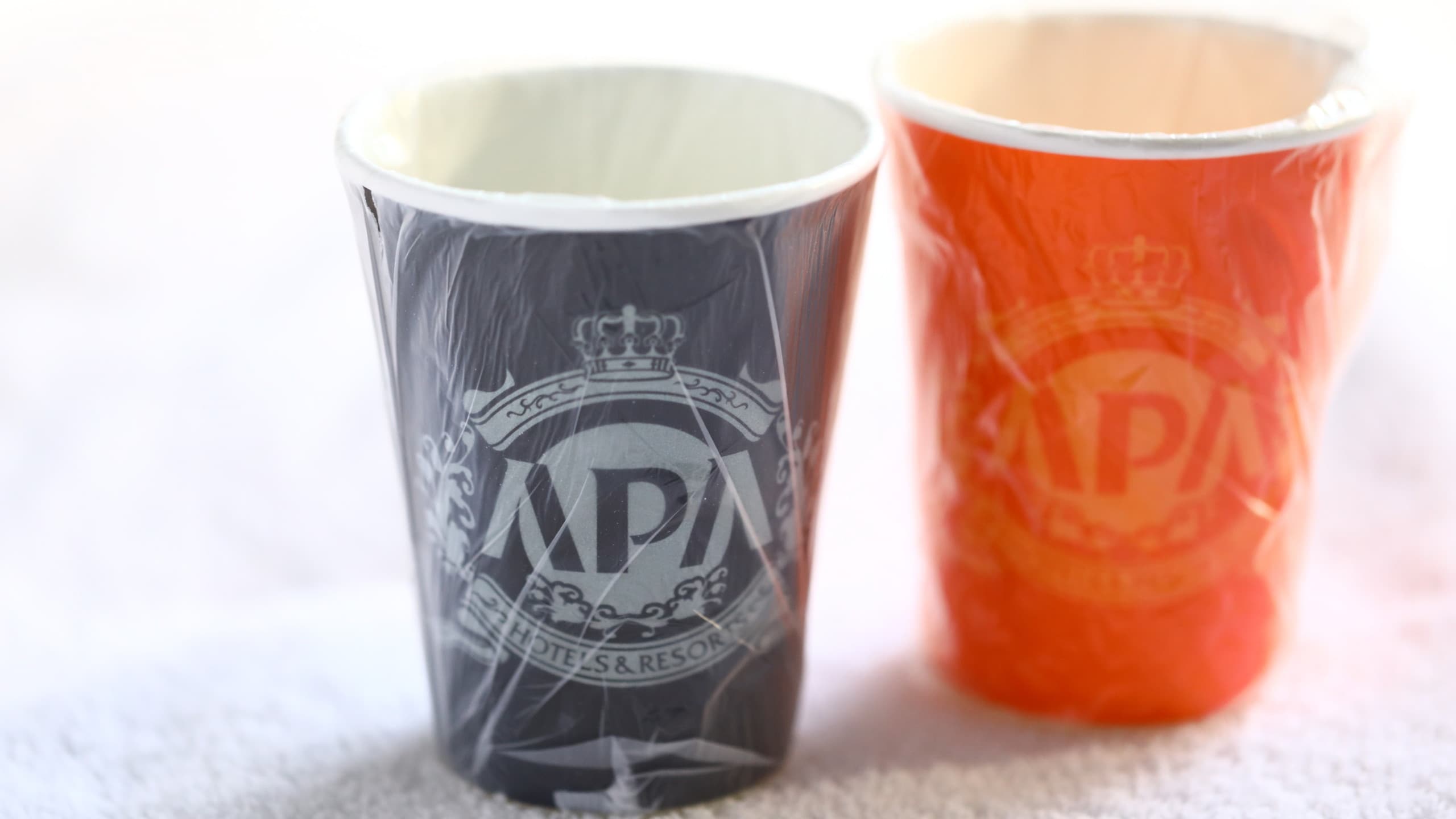[Appara-wrapped cup] Appara-wrapped cup that can be used cleanly with individual packaging.