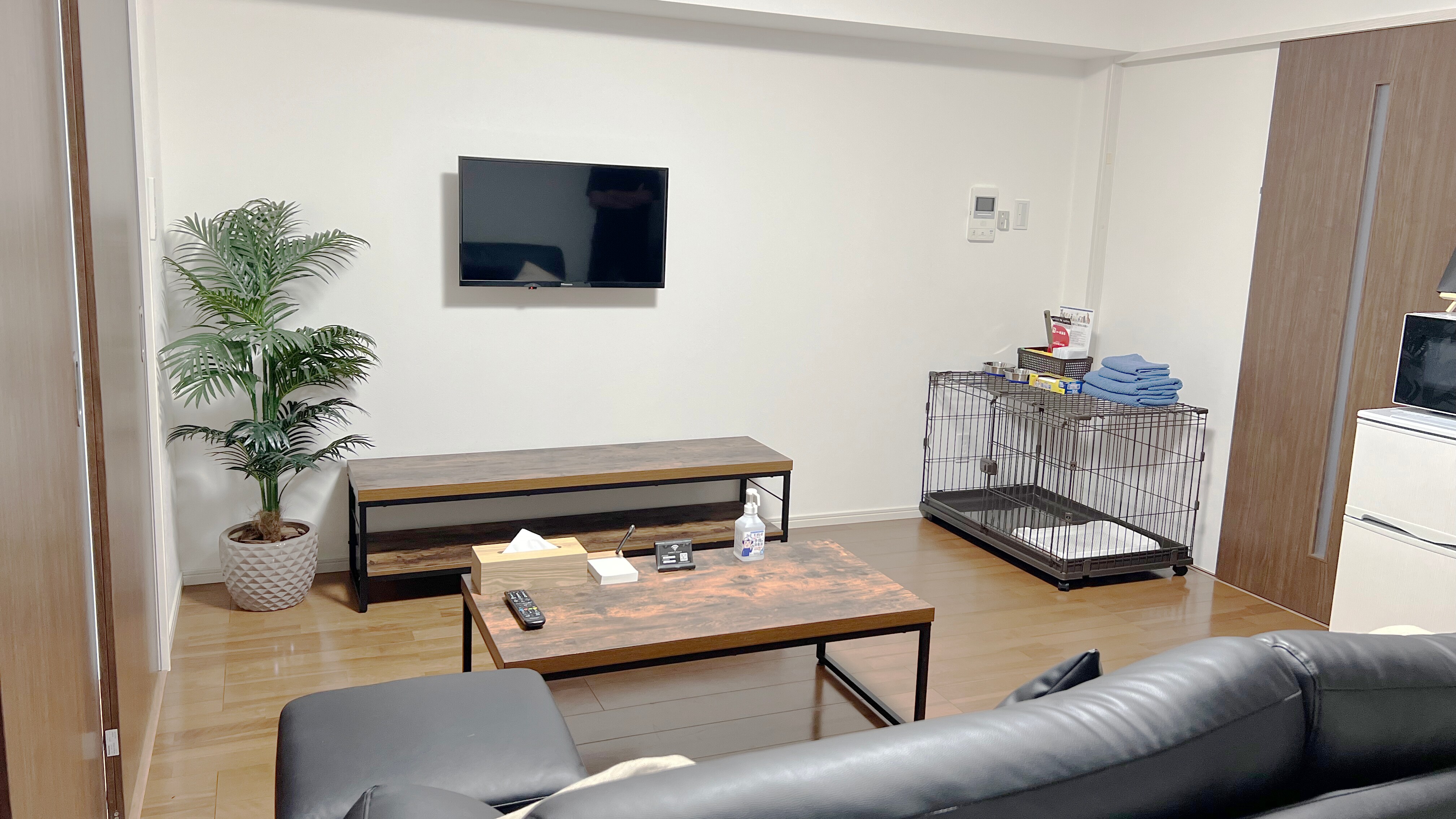 Pet-friendly 1 double bedroom: living room