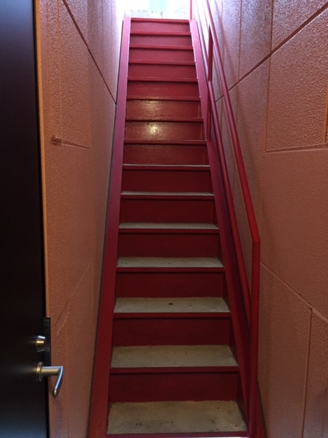 Entrance stairs