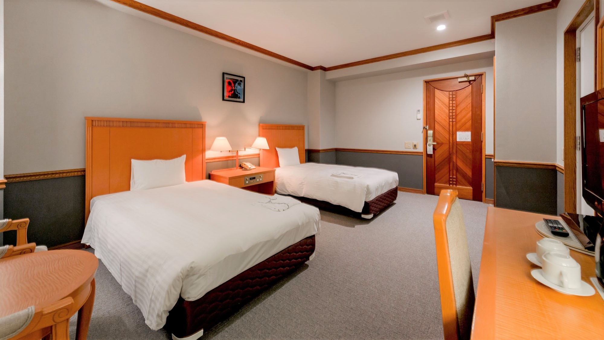 Twin room 23㎡ (Main building Station Wing)