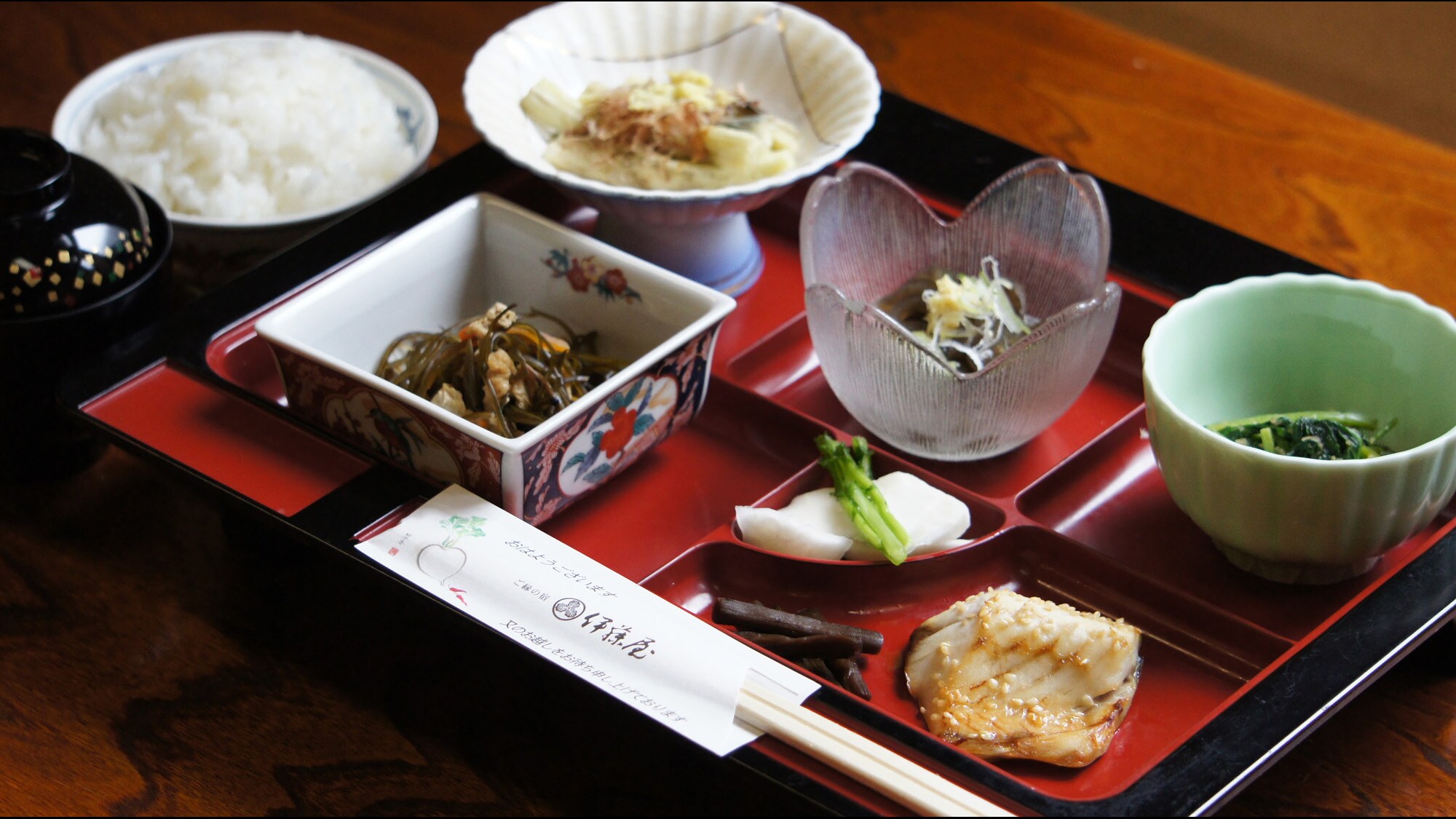 【早餐】可以充分享受食材的味道