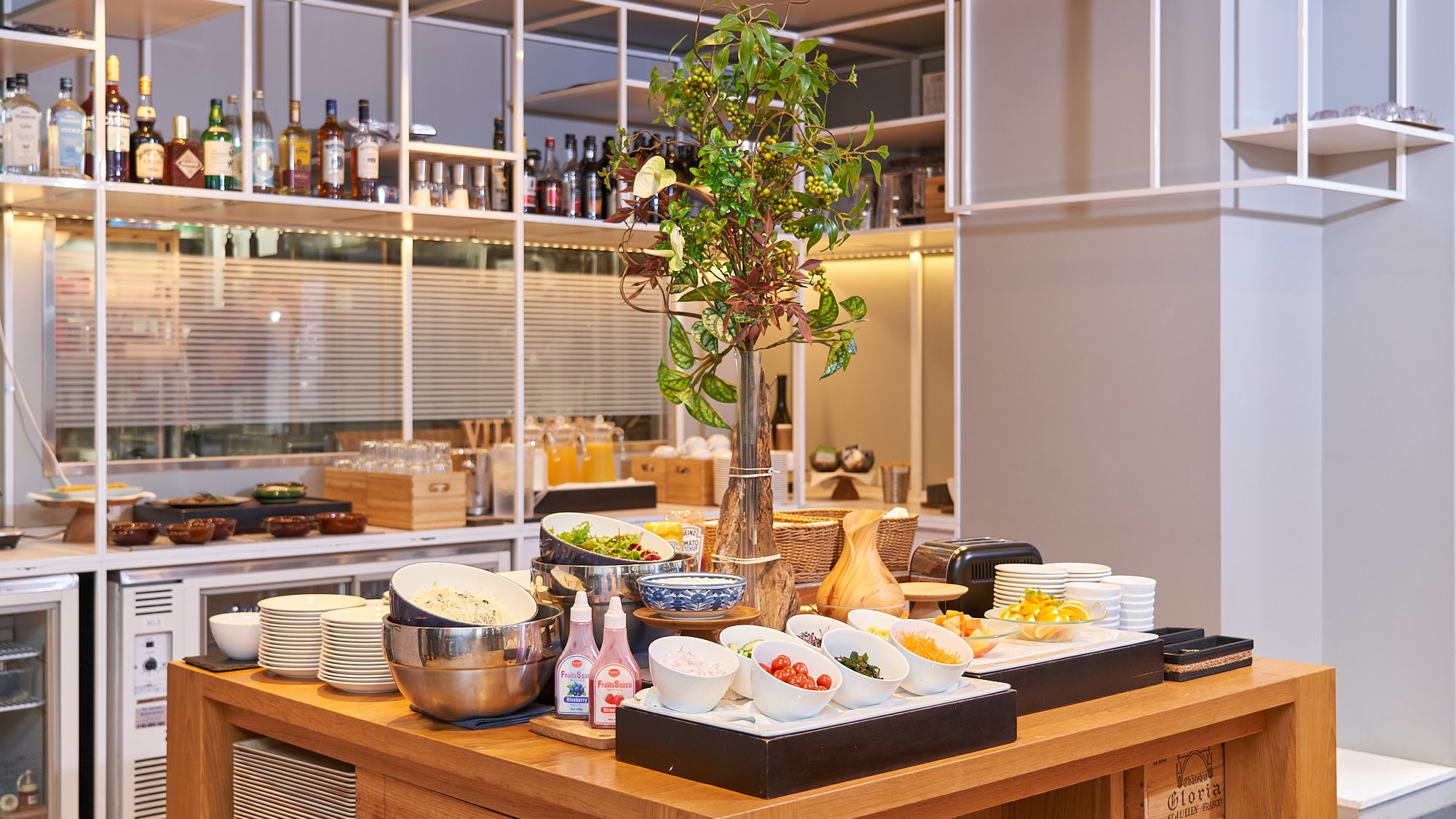 Japanese and Western buffet breakfast buffet