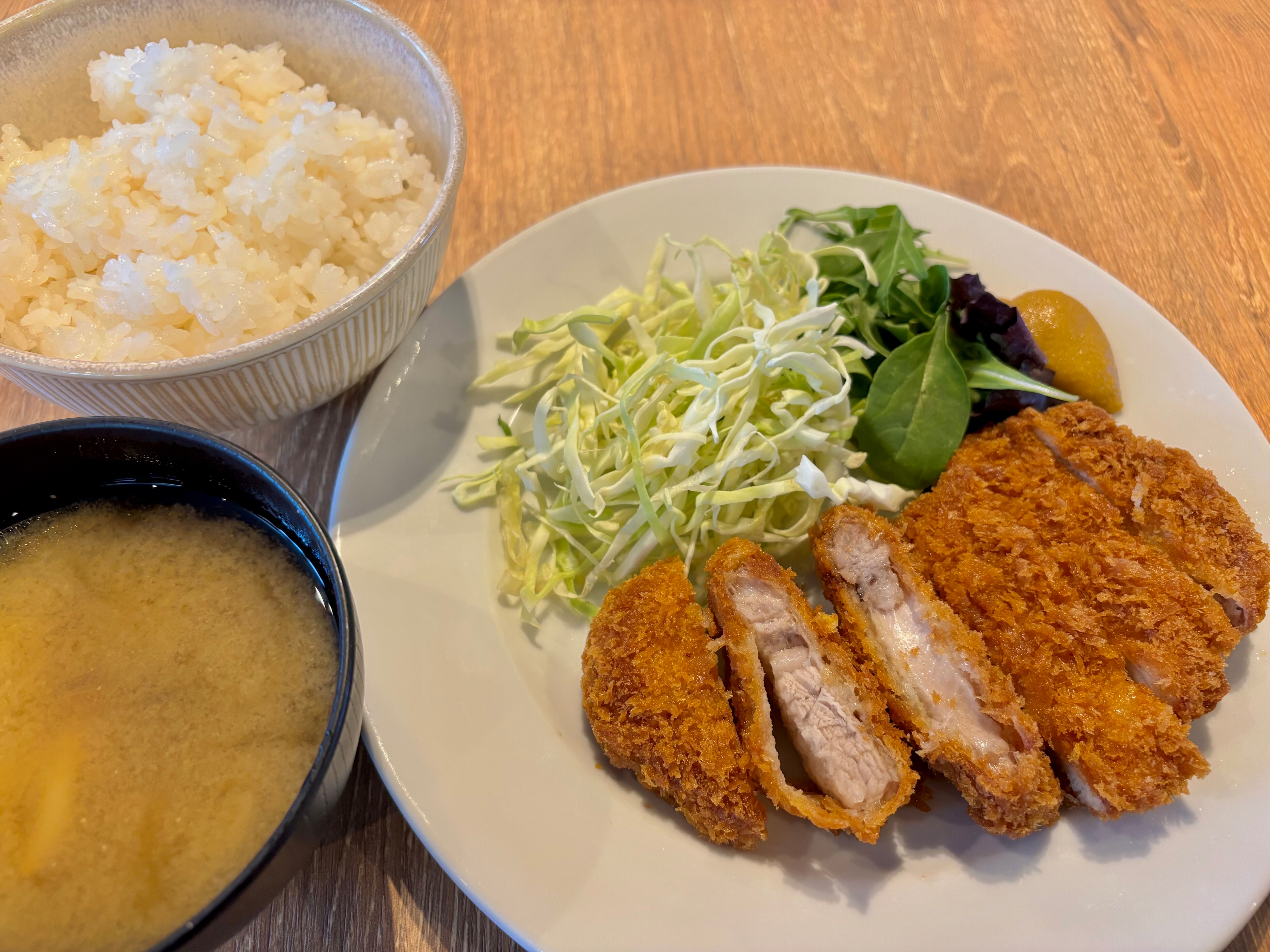 Pork cutlet set meal