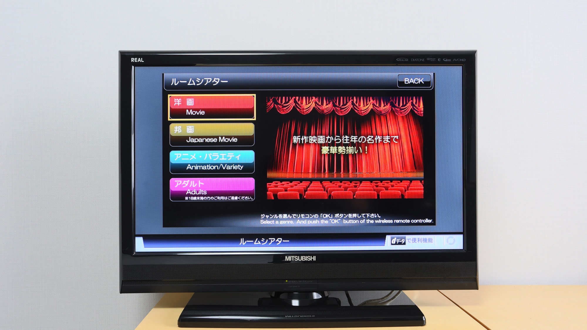 ・ All rooms are equipped with VOD. Unlimited viewing of over 150 channels