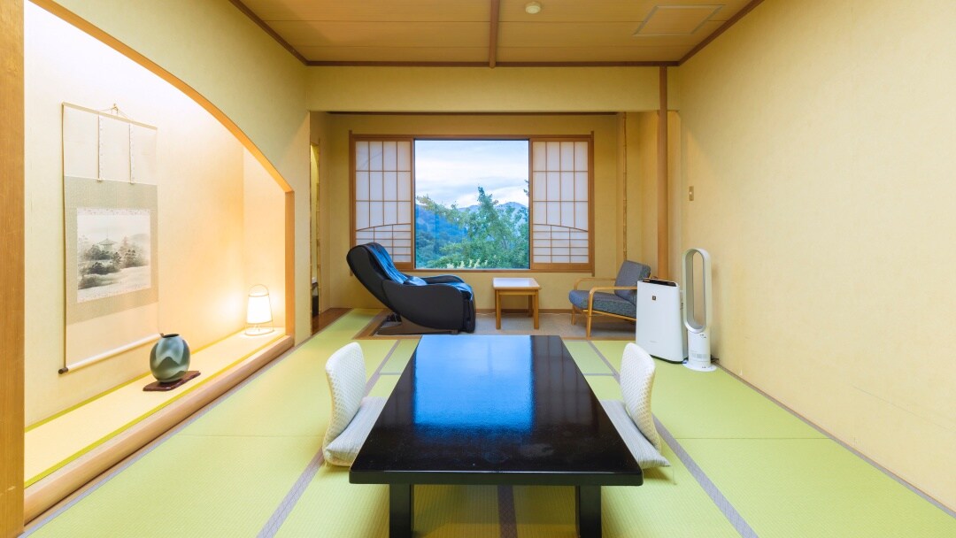[Pemandangan Khusus] Kamar bergaya Jepang 10 tatami (dengan kursi pijat)