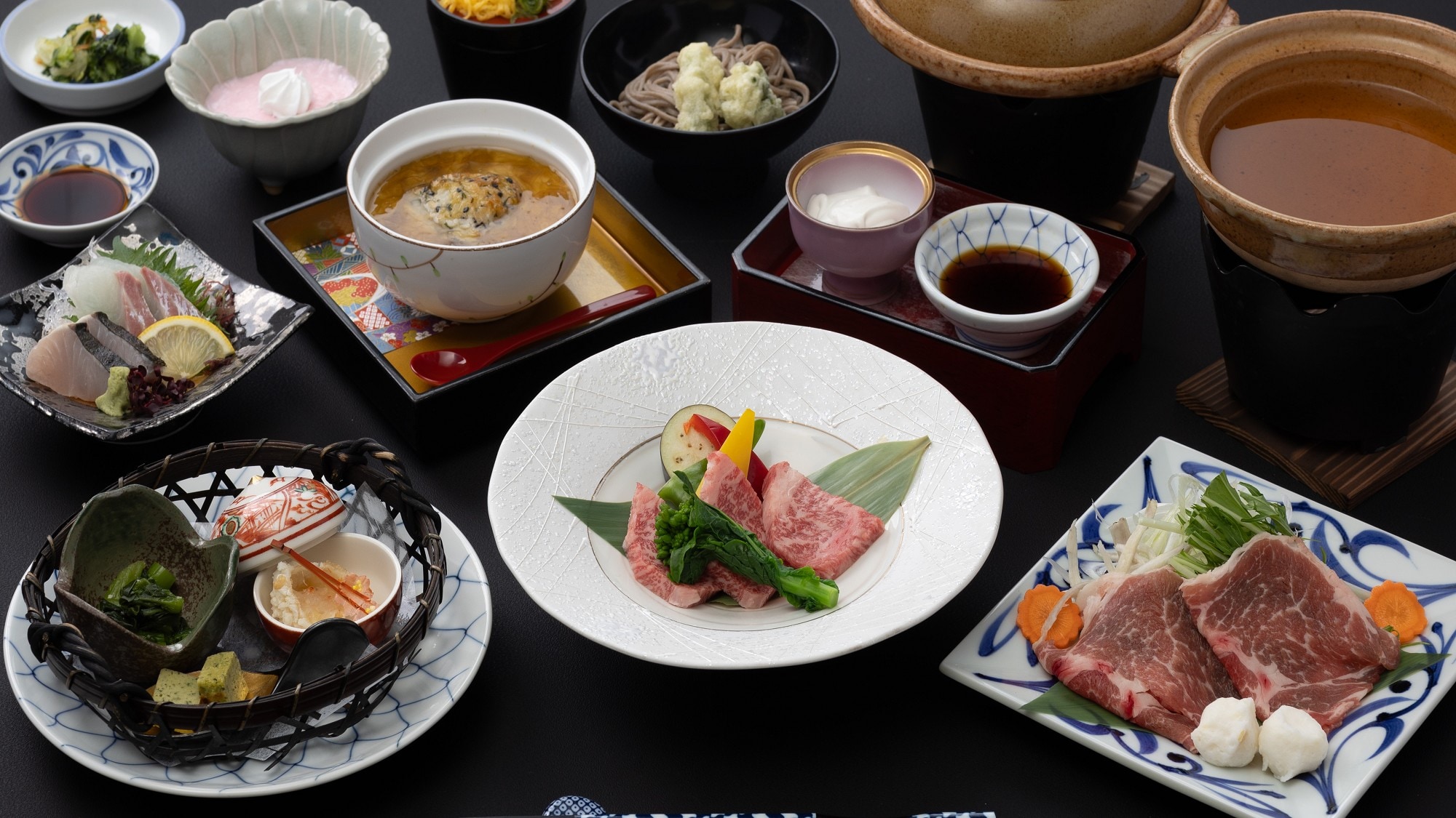 [Fugetsu Zen] An original kaiseki course meal created by a young chef using carefully selected ingredients from Ehime.