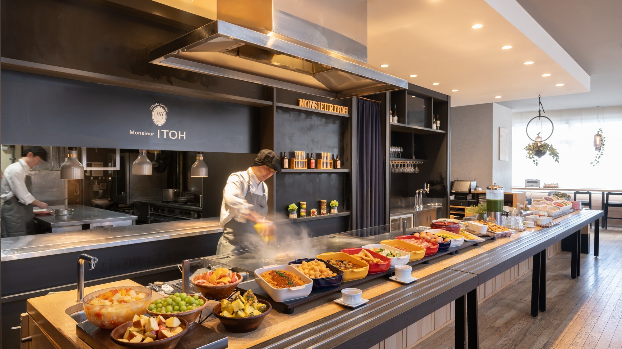 朝食ブッフェ　イメージ