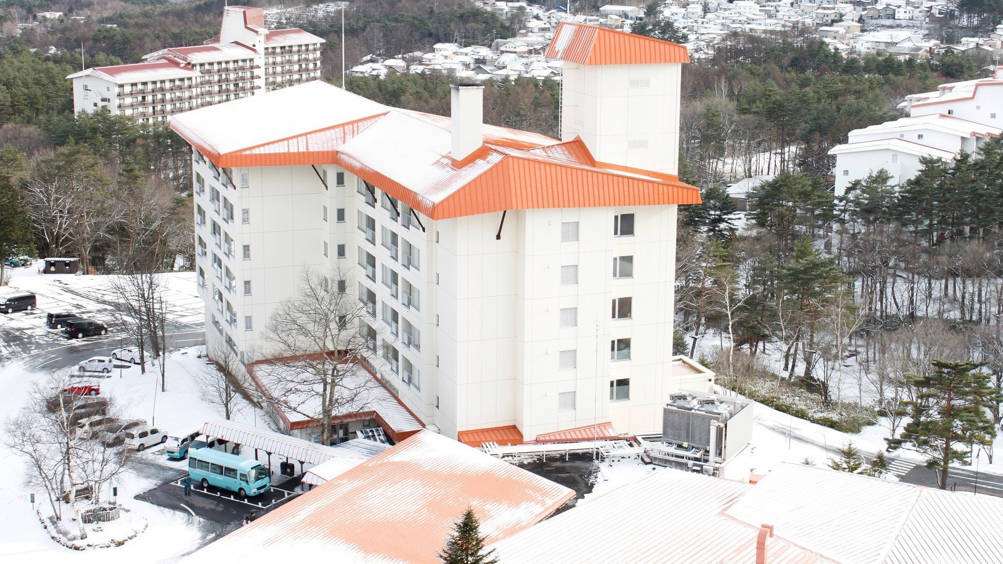 [Wing building exterior] All rooms are Japanese-Western style, non-smoking, equipped with WiFi.