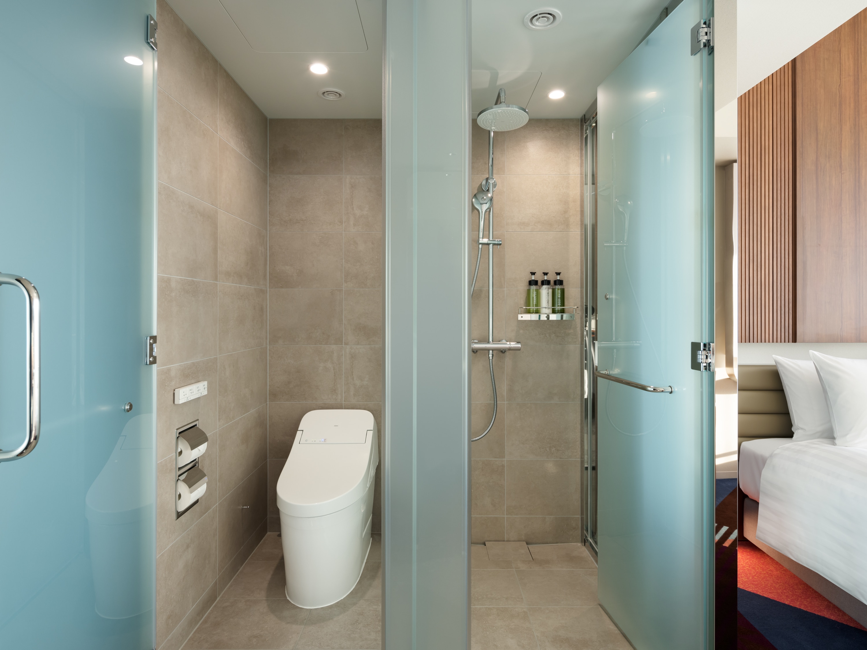 Shower booth