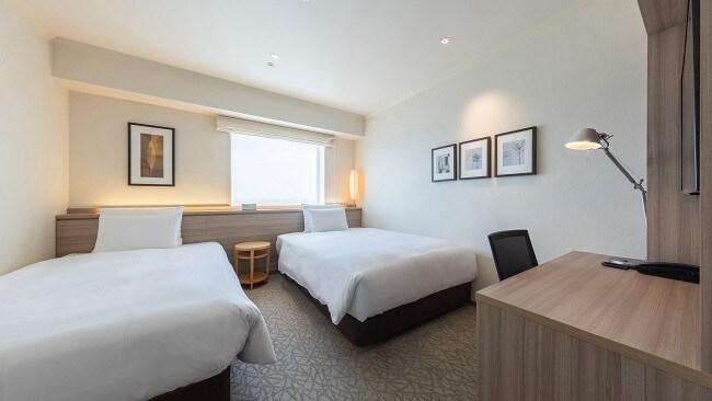 ■Kamar kembar di sudut
