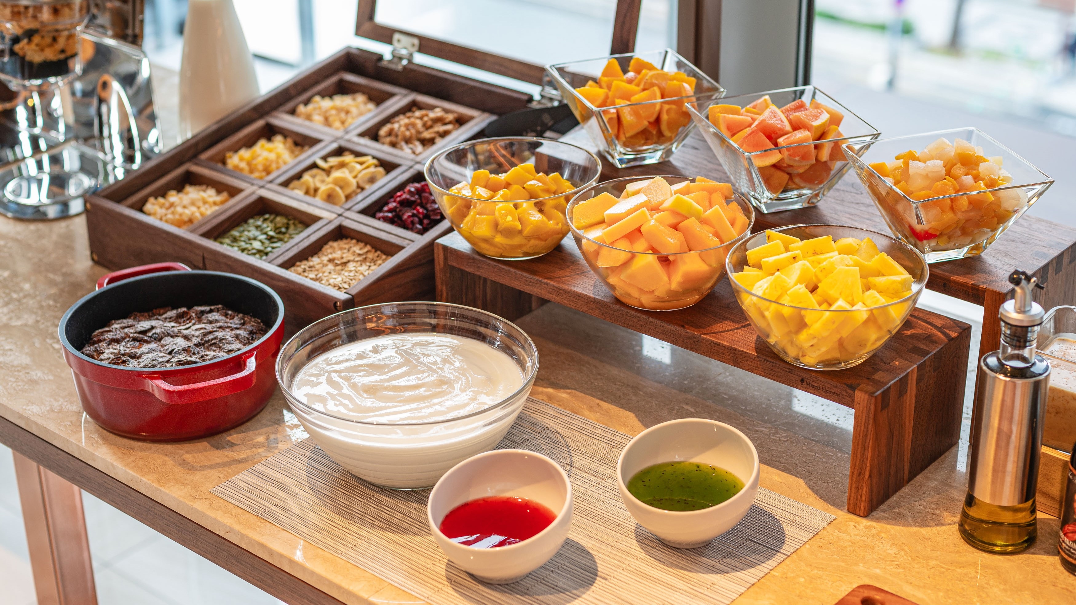 Breakfast buffet