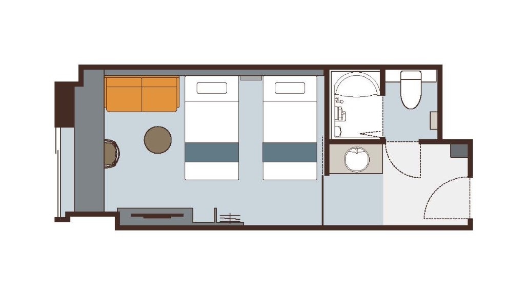 Twin (23 square meters)/Standard floor