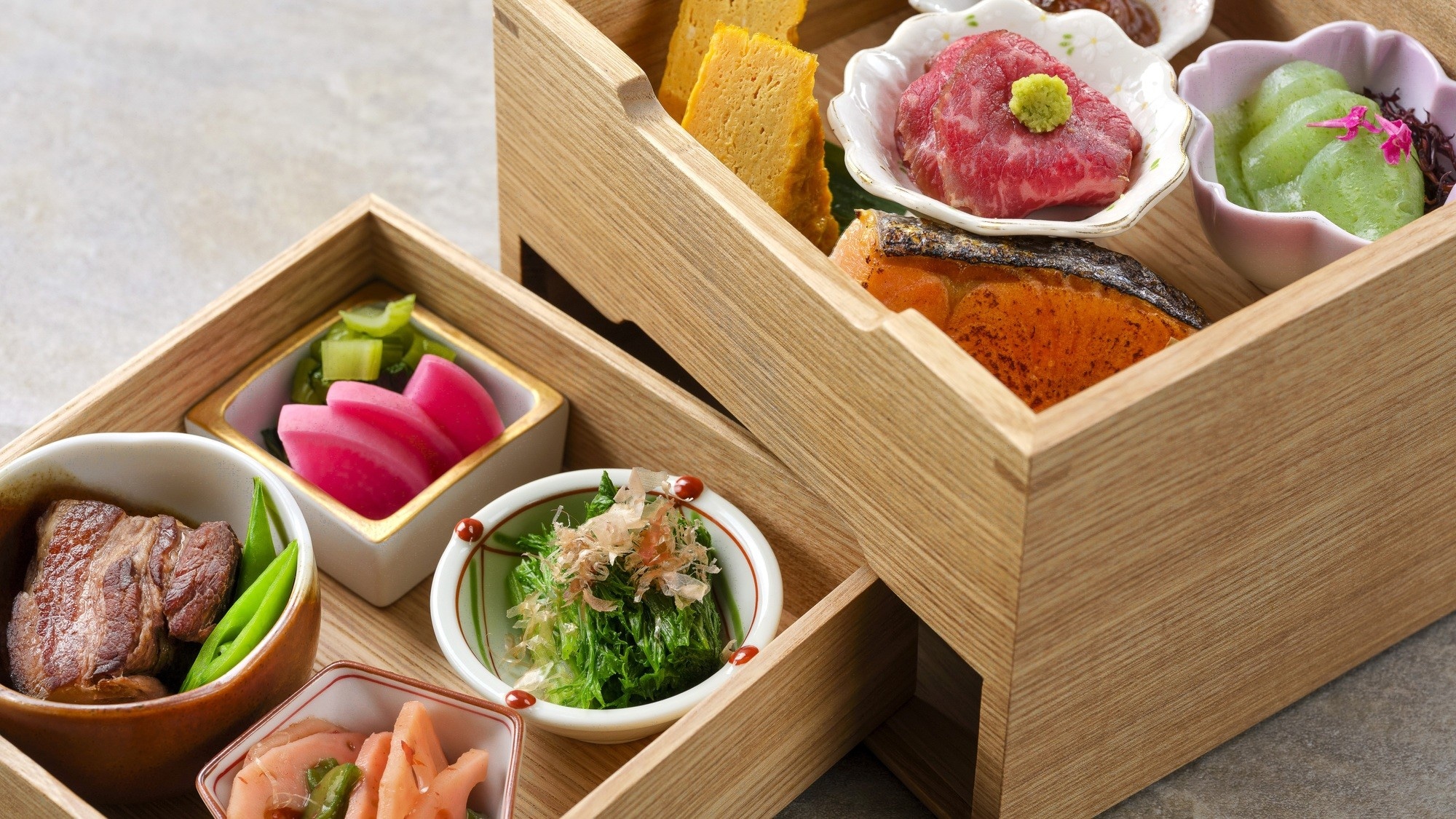 Gambar sarapan Jepang