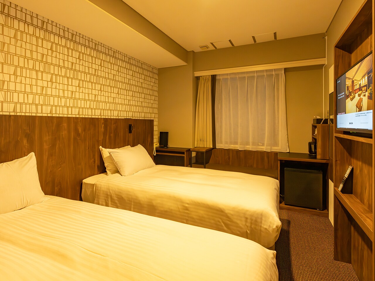 Twin room [Hollywood type] [Renovated in 2024]