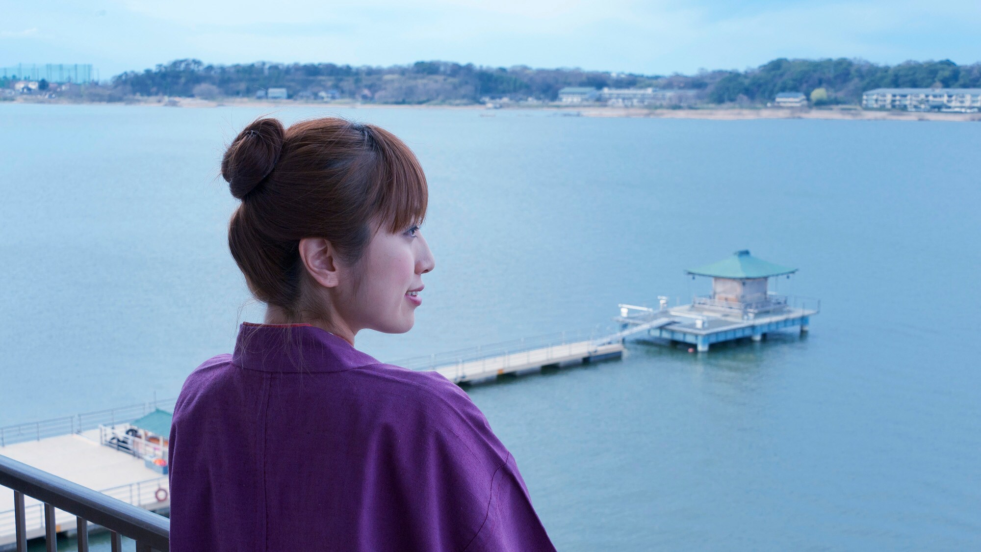 Shimizukan (corner room) Overlooking the lakeside