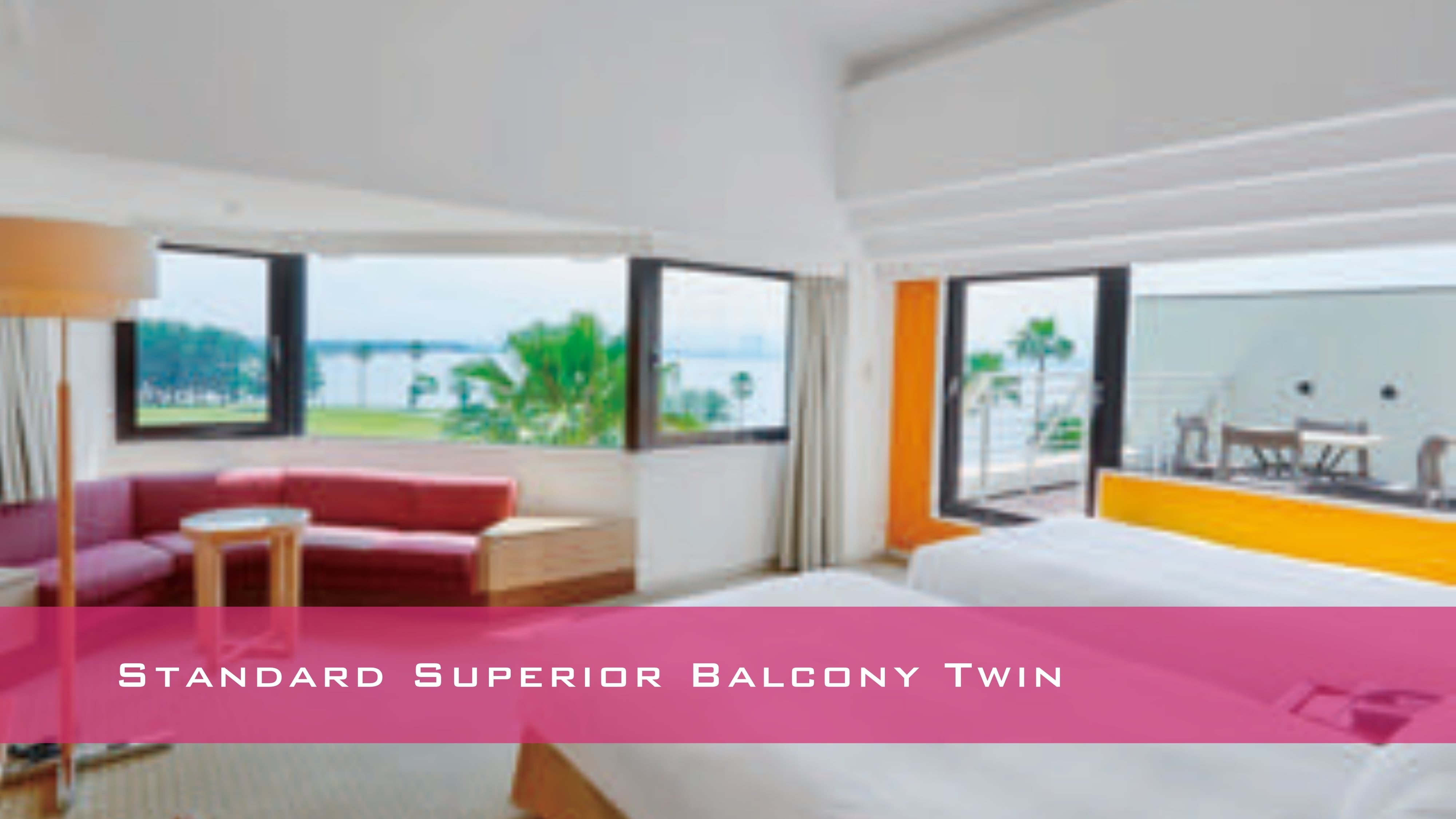 Standard Superior Balcony Twin (3F)