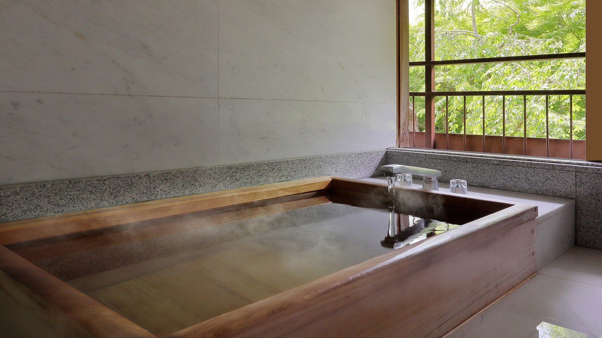 [Wakatake no Ma] Japanese-style room with a Japanese cypress bath (82 square meters)