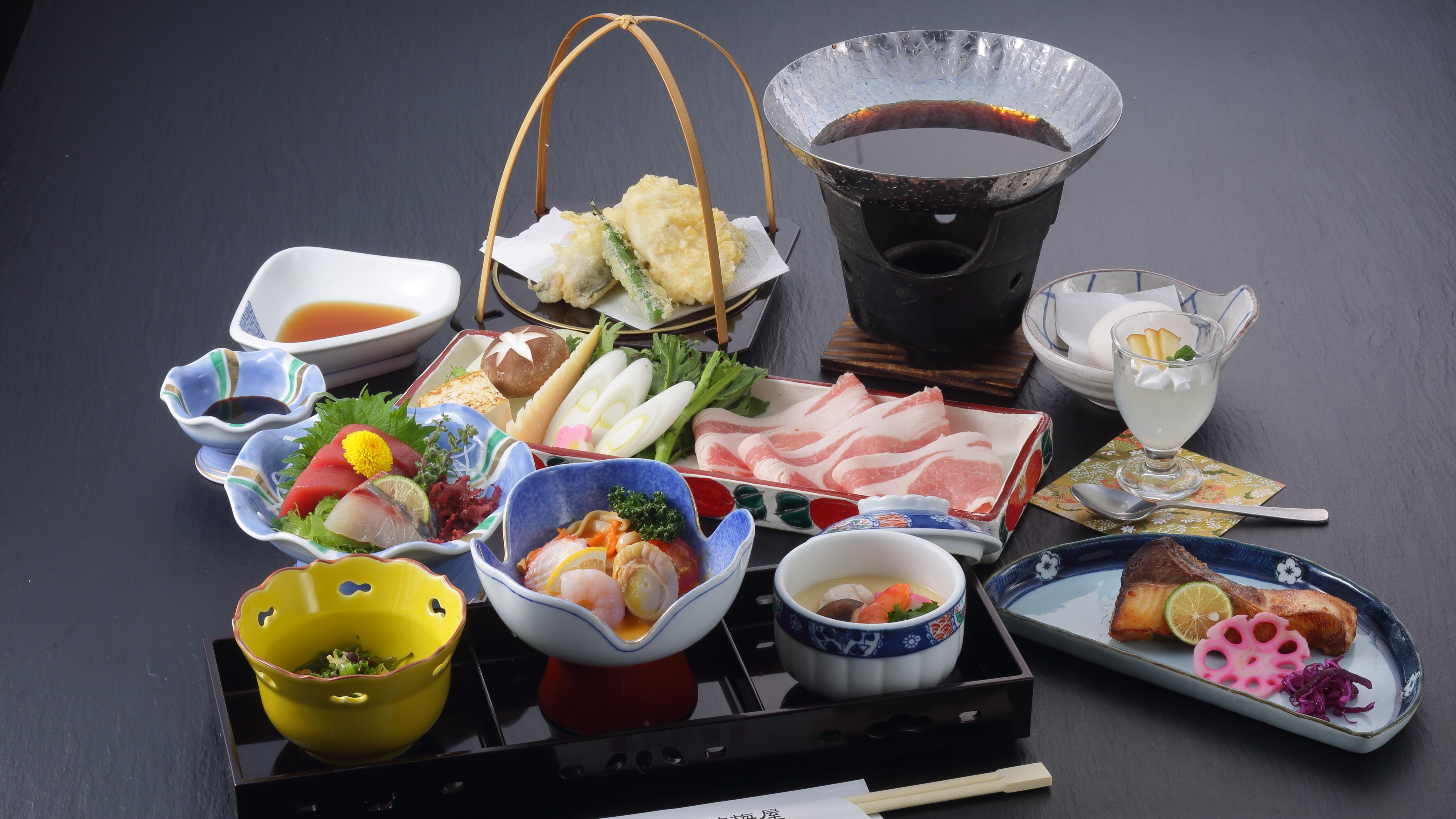 Mirai Pork Sukiyaki Course