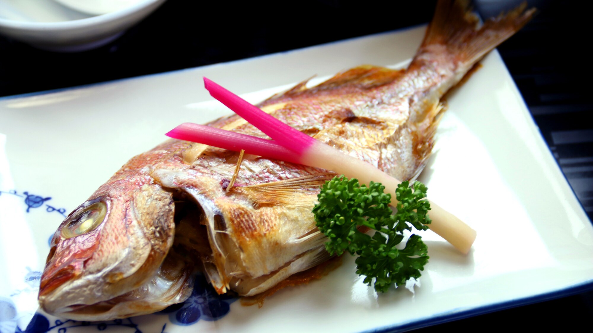 Kaiseki cuisine dish: Grilled fish