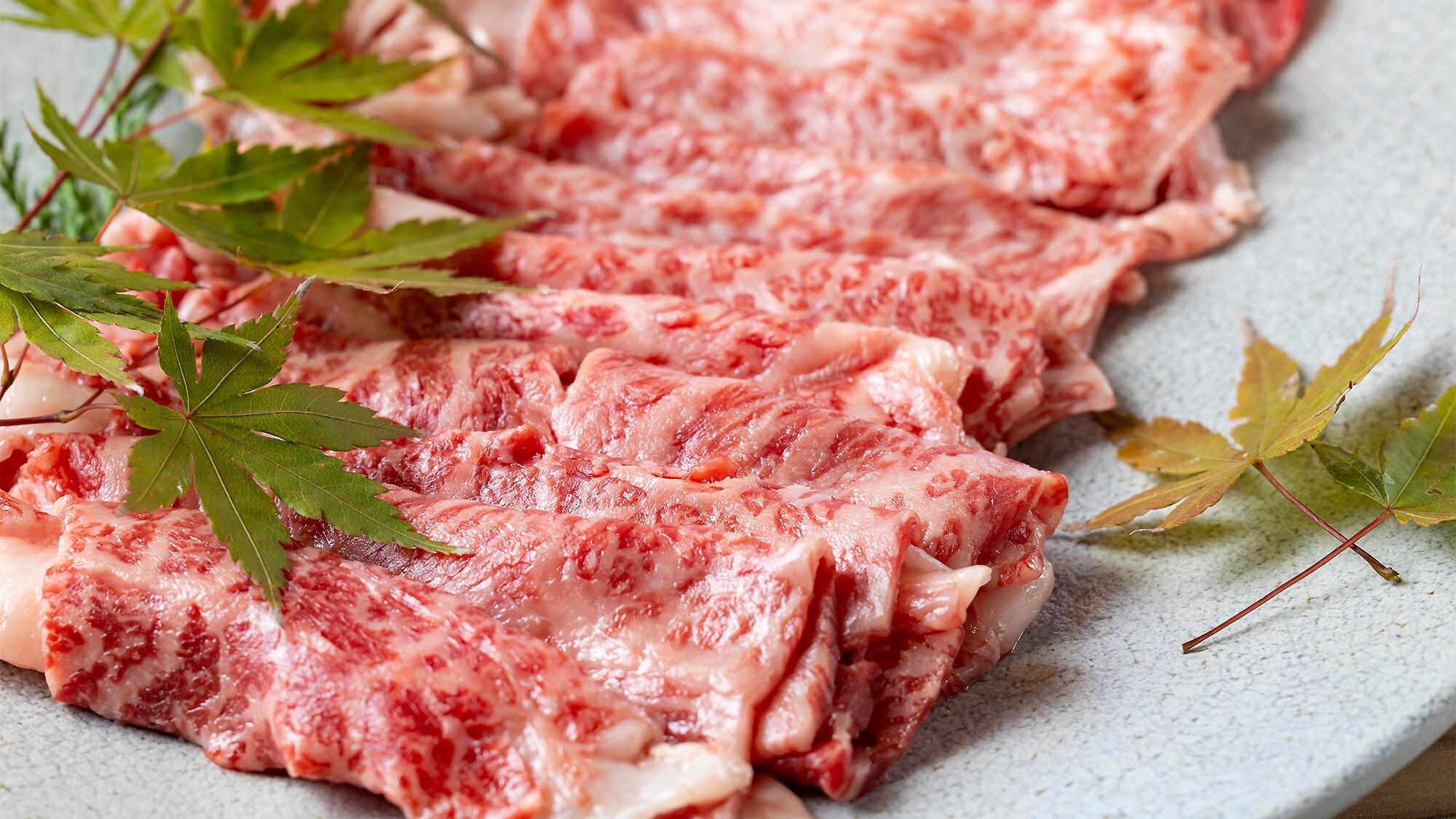鯛魚和國產牛肉涮鍋