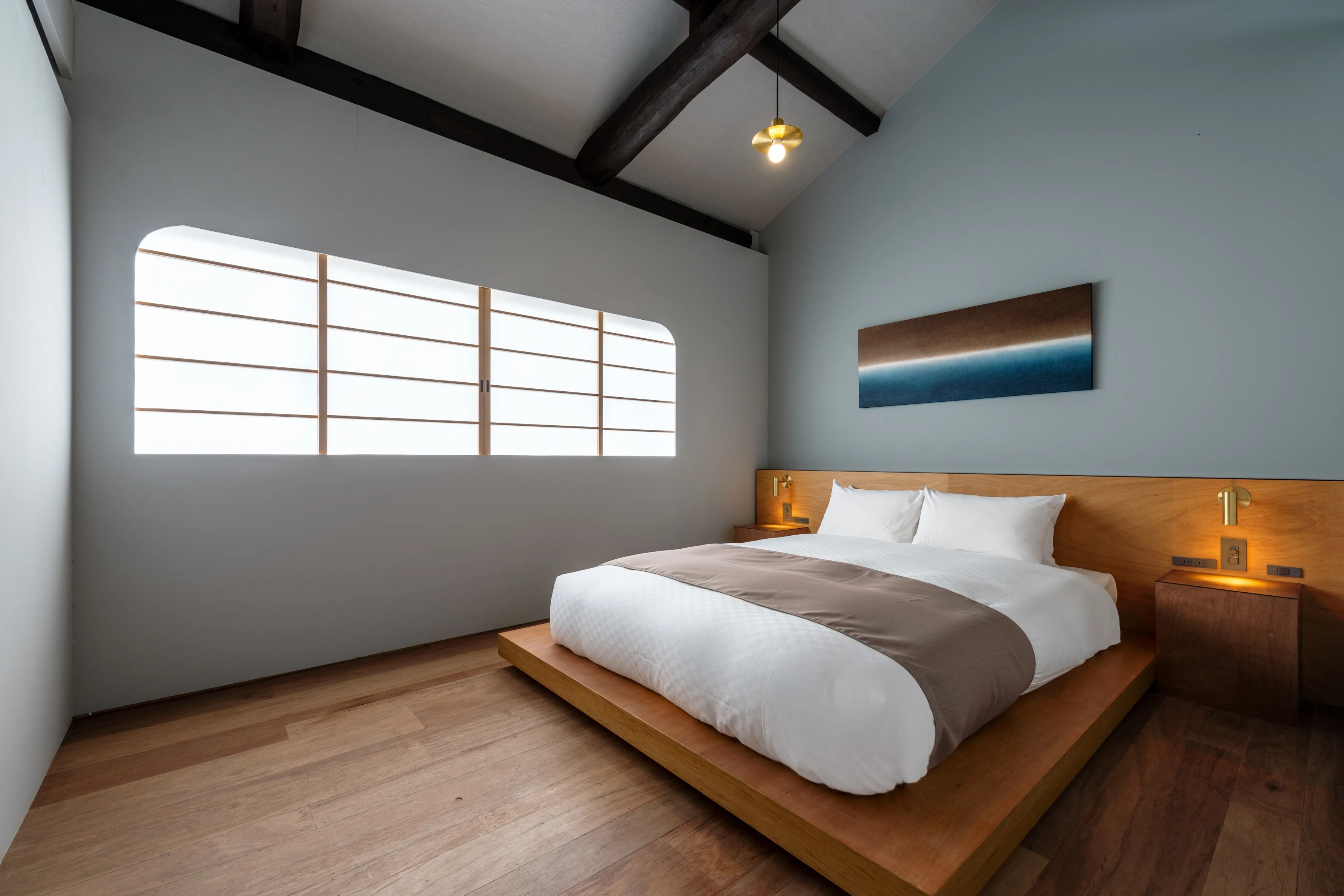 The bedroom