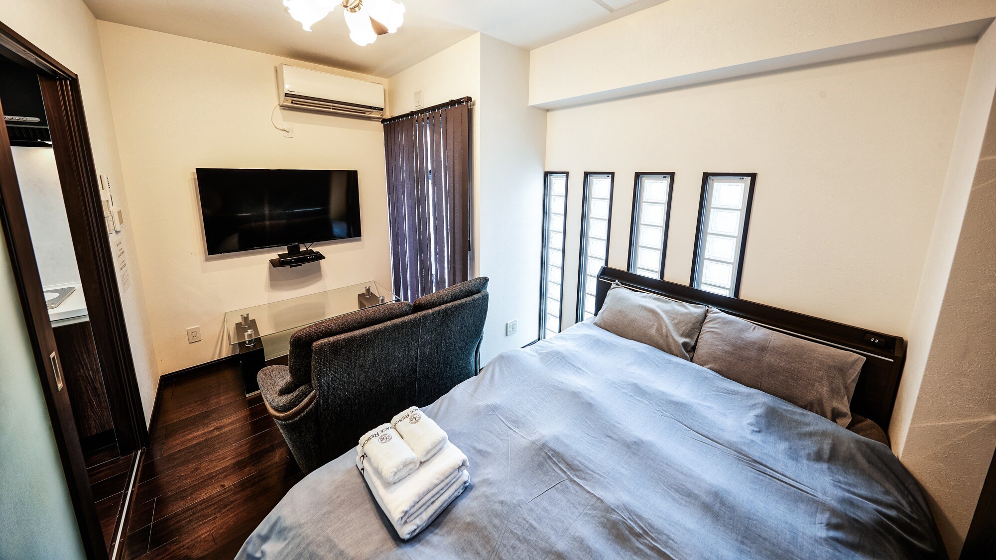 [1K] Living & Bedroom