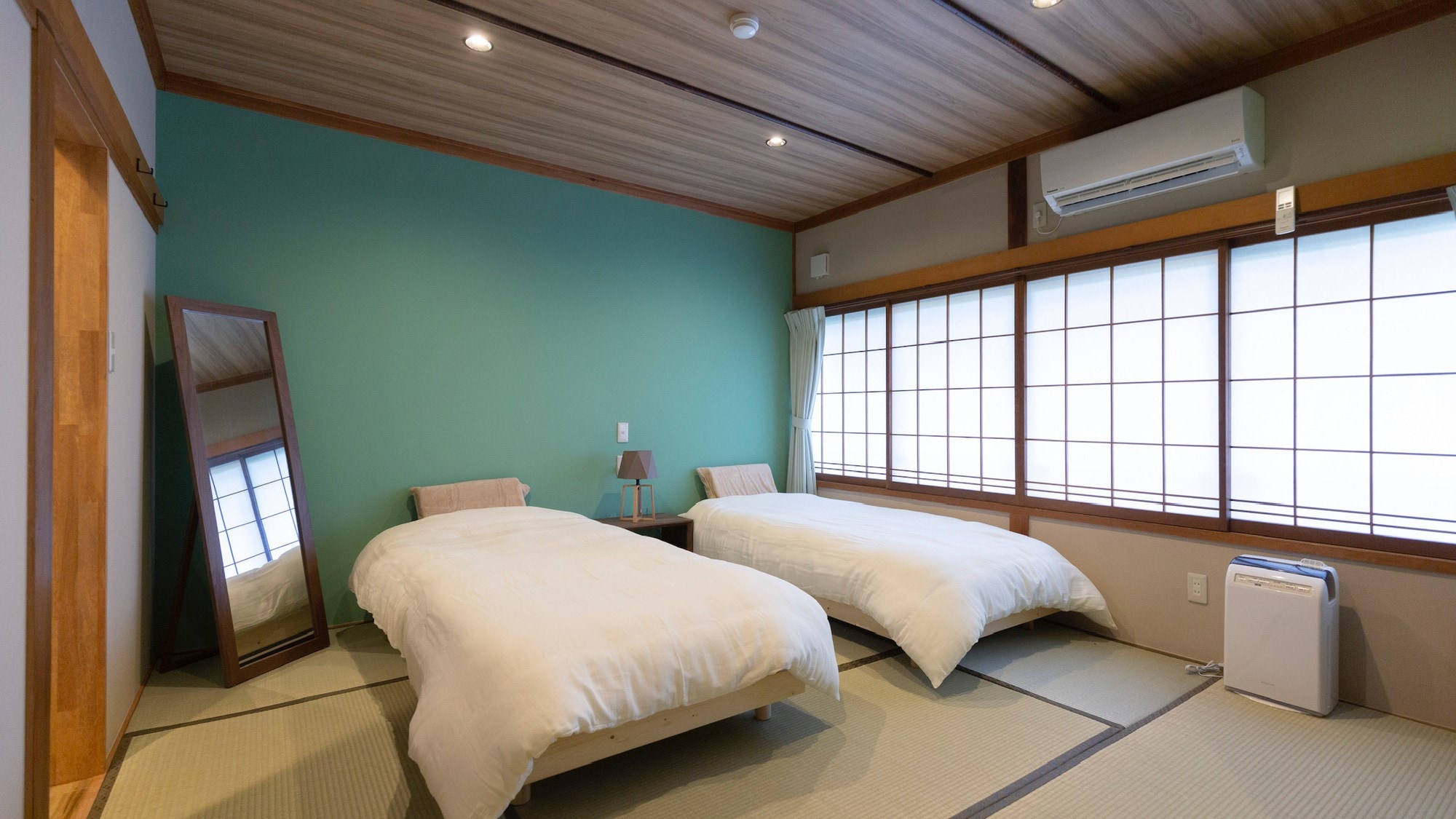 [館] 安曇野色裝潢日式摩登雙床房