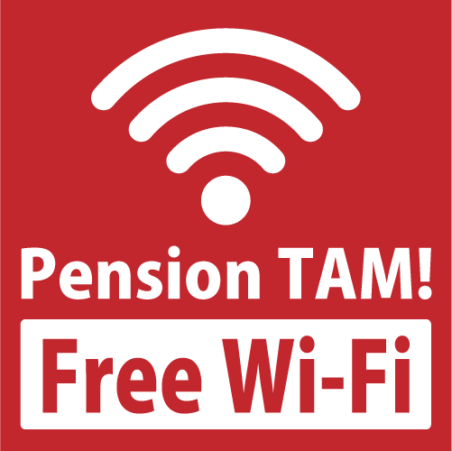 Free Wi-Fi is available in all rooms!