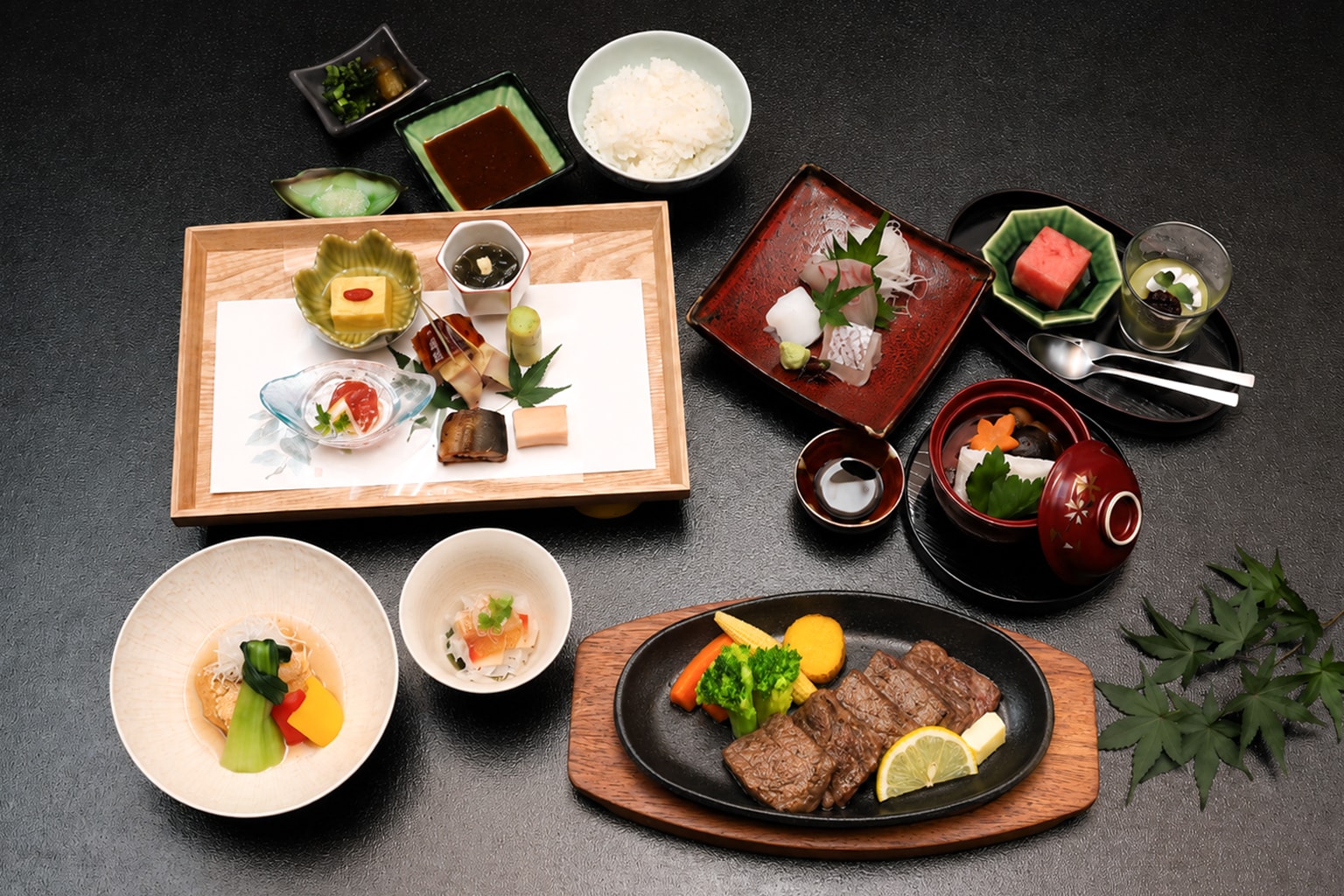 頂級牛肉懷石料理套餐