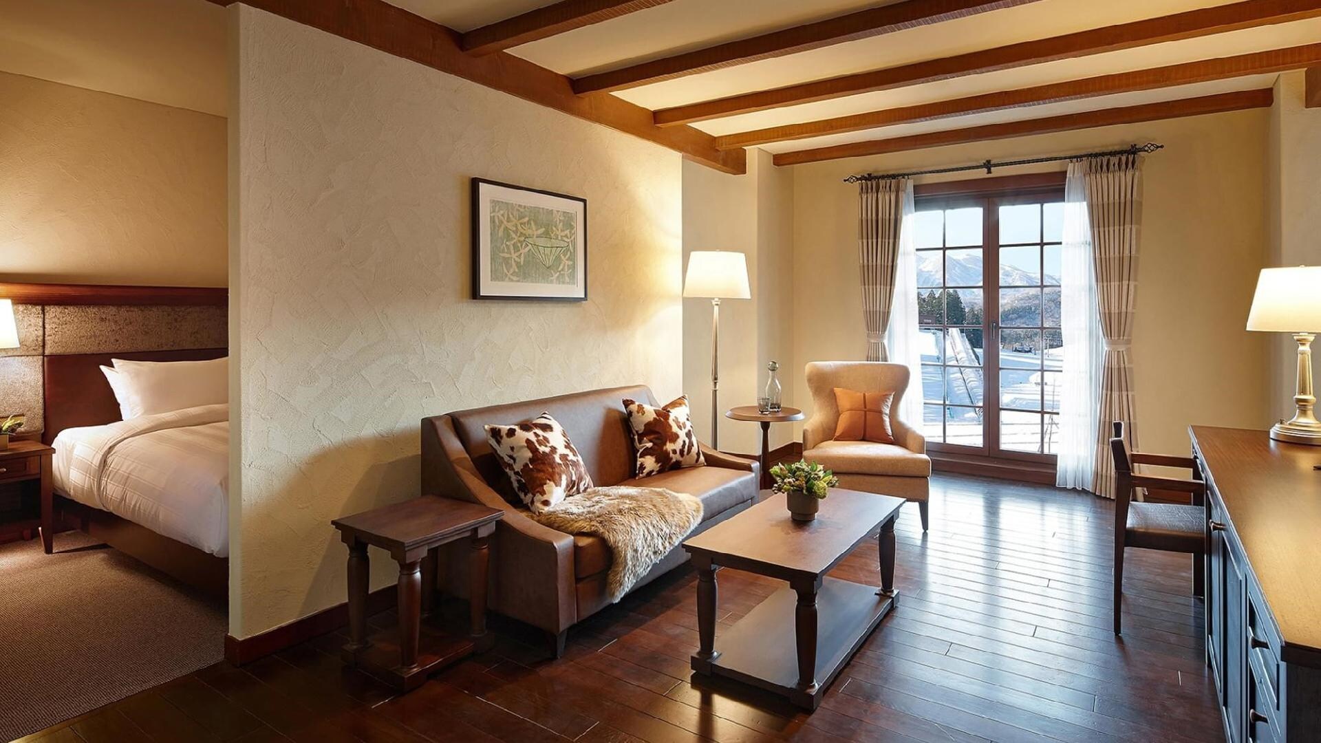 [Lodge building] Deluxe quadruple (4 beds)