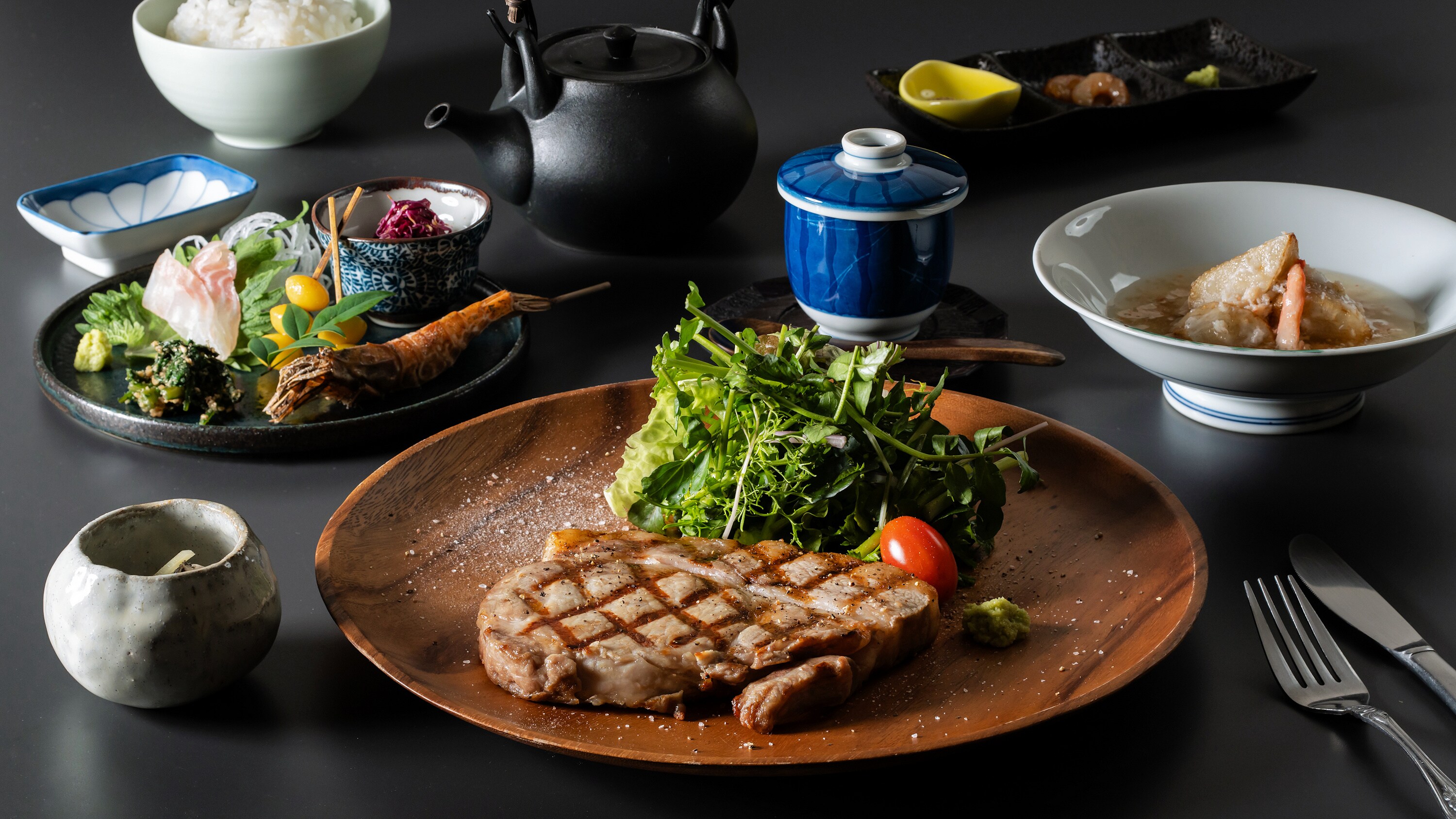 [Food] Grilled dishes that go well with alcohol / Example of grilled pork menu