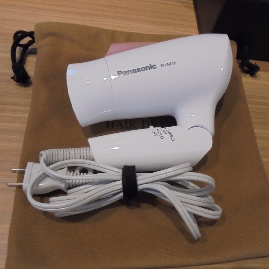 A hairdryer is provided in the room.