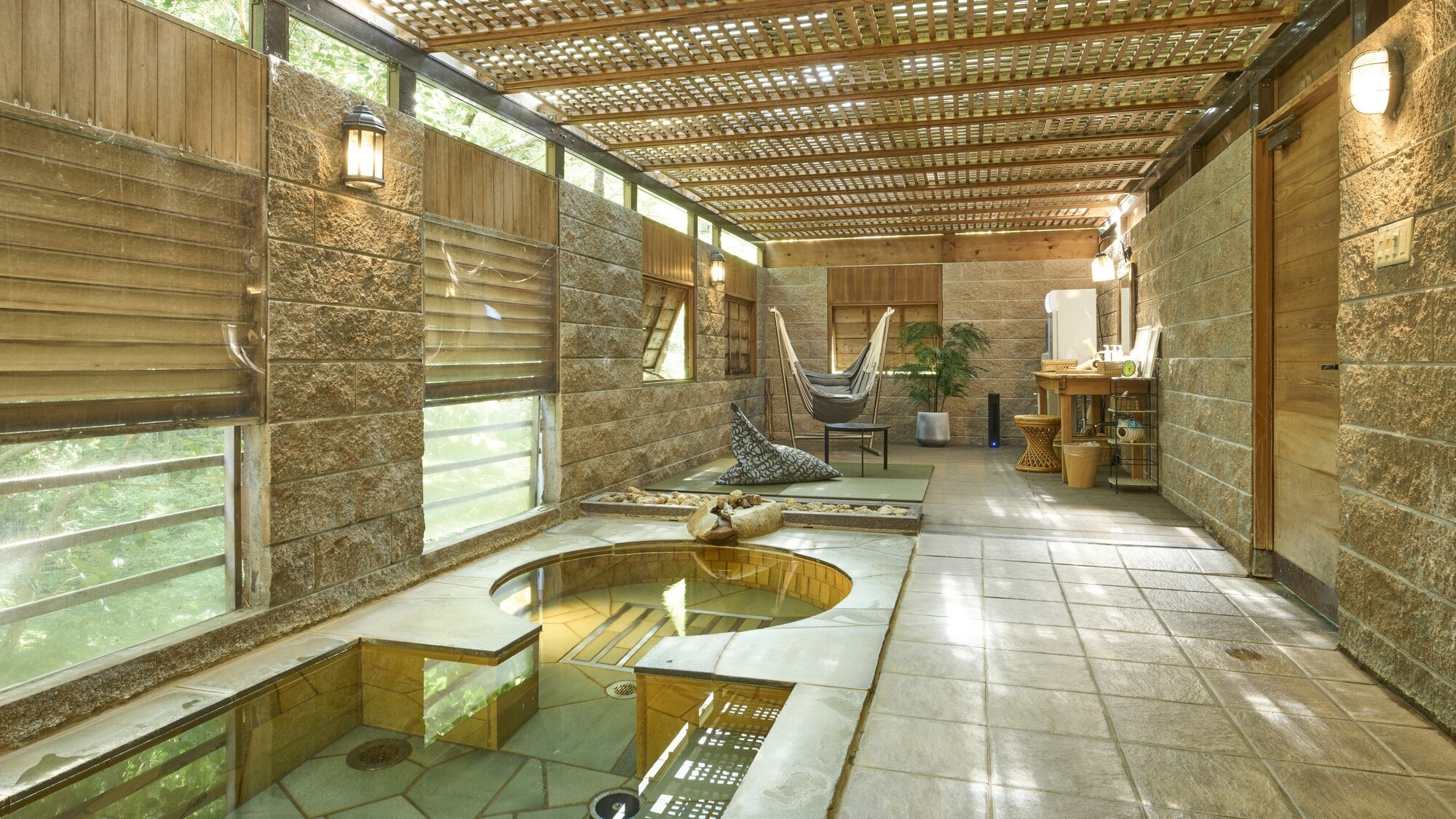[Private bath: Do Yuyu] Relax and enjoy a blissful time in the rest area.