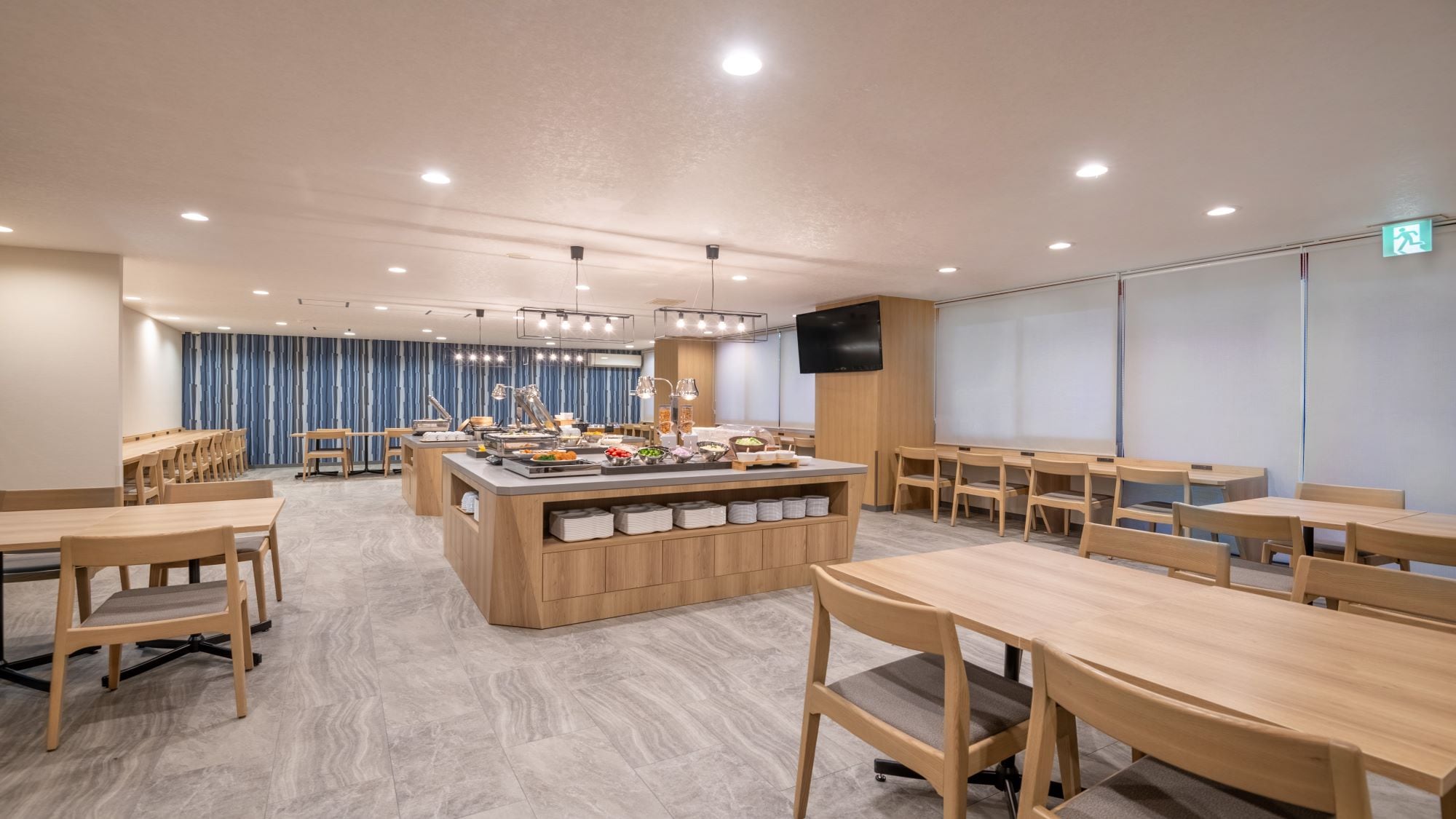 Inside the restaurant