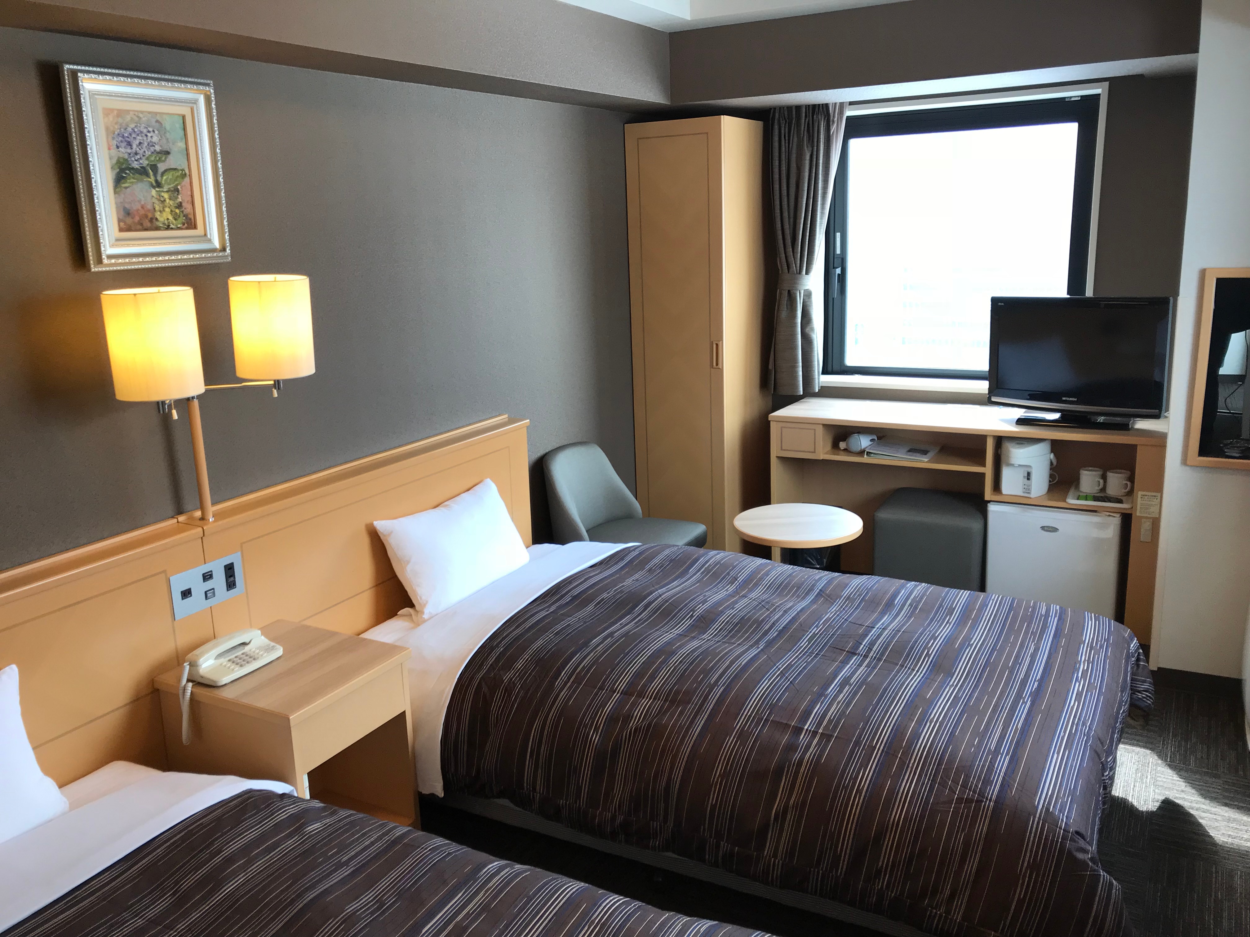 Renovated guest room 1
