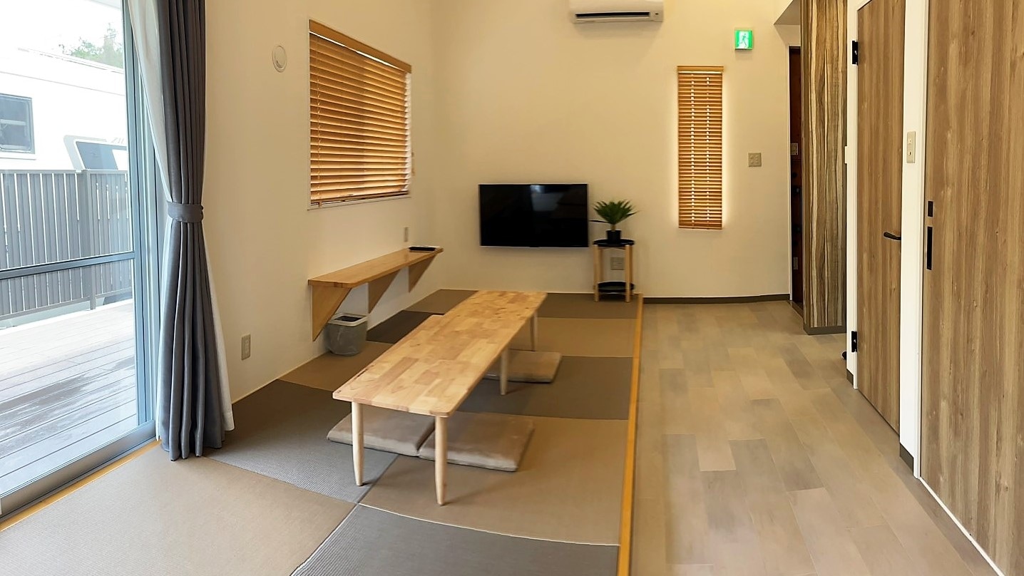 Guest rooms: Building C / Spacious rooms suitable for families and groups <Example>