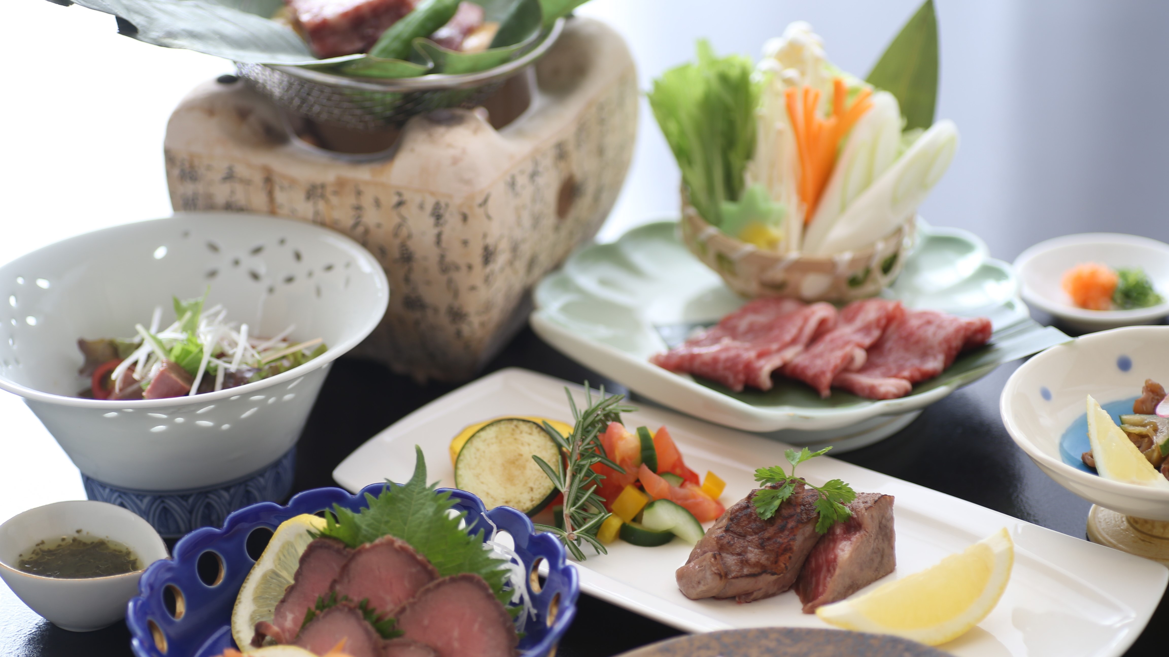 Meat kaiseki image