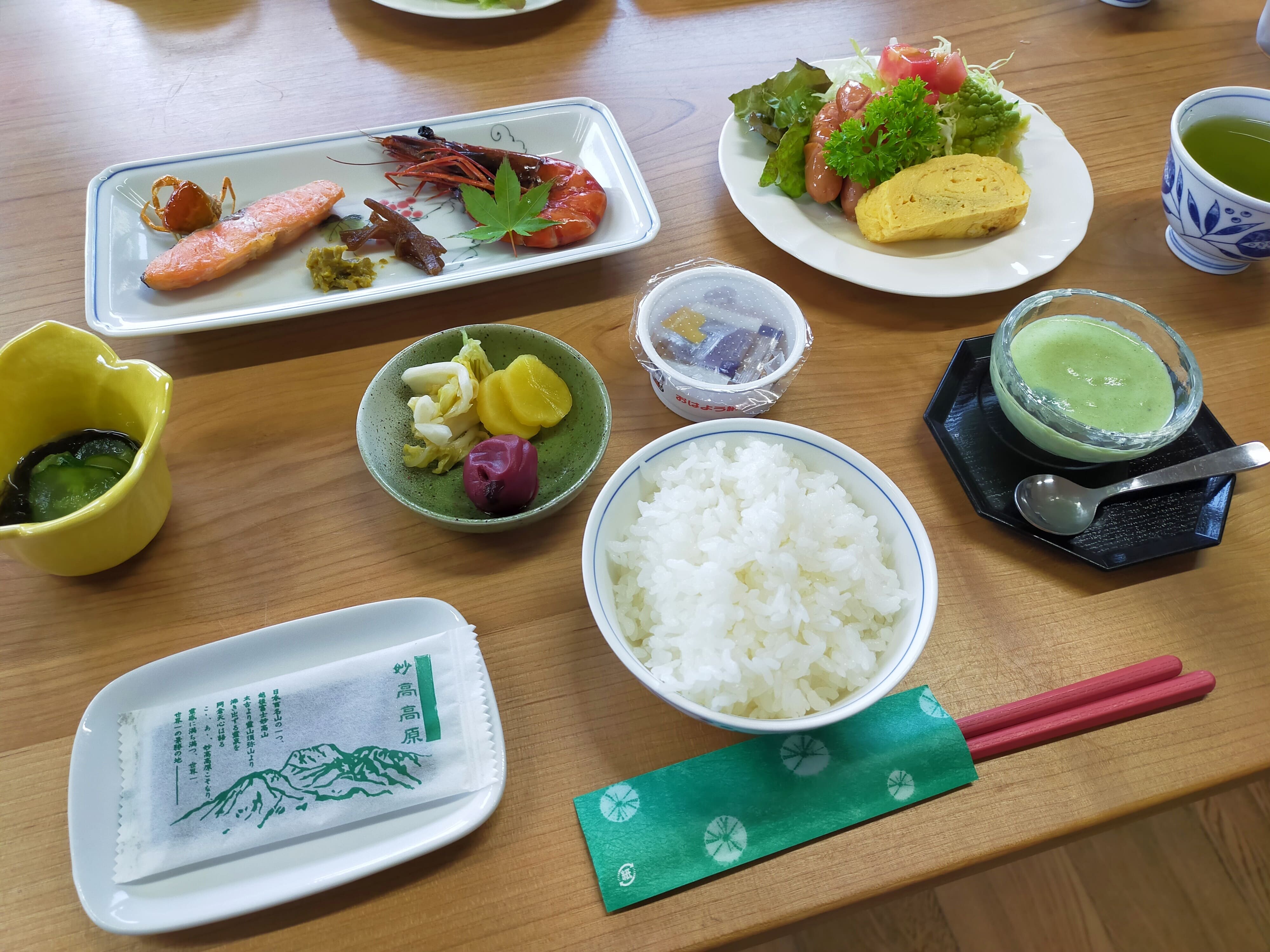 簡單的早餐 ※新潟的健康早餐♪