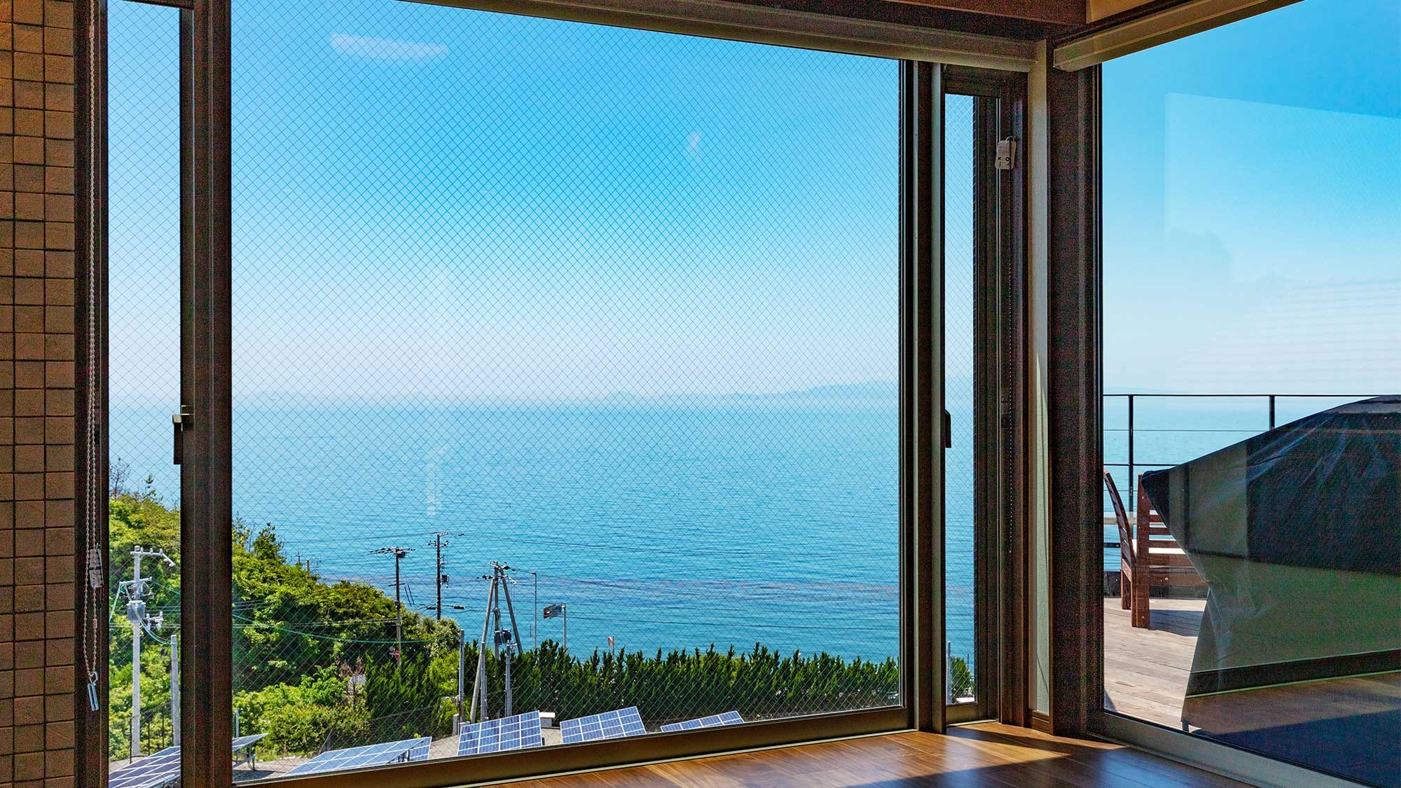 ・【리빙의 창】실내로부터의 전망도 발군입니다