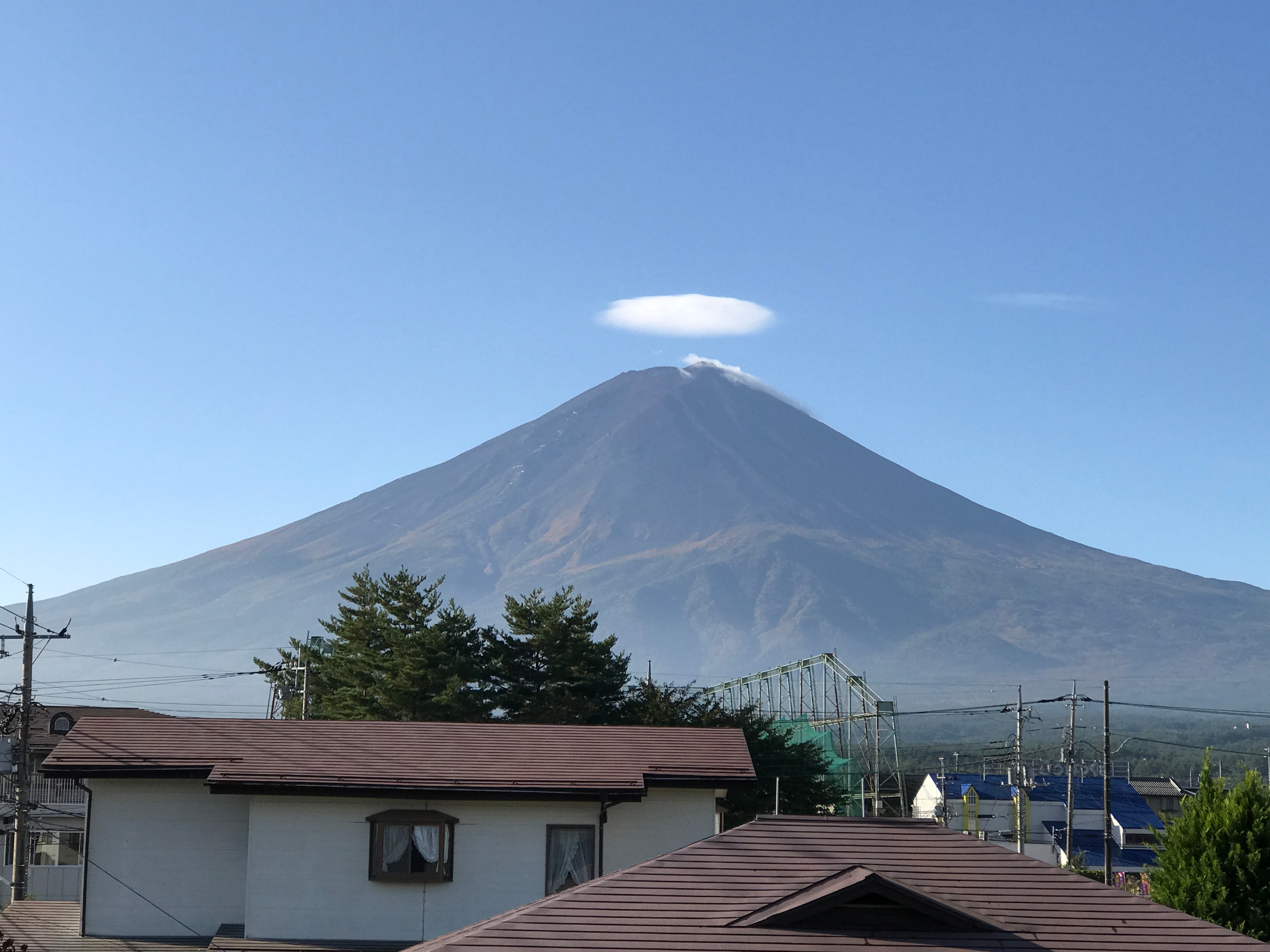 Mt. Fuji in summer