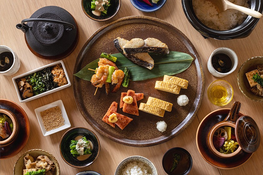 A Japanese breakfast that lets you experience the whole of Shimane