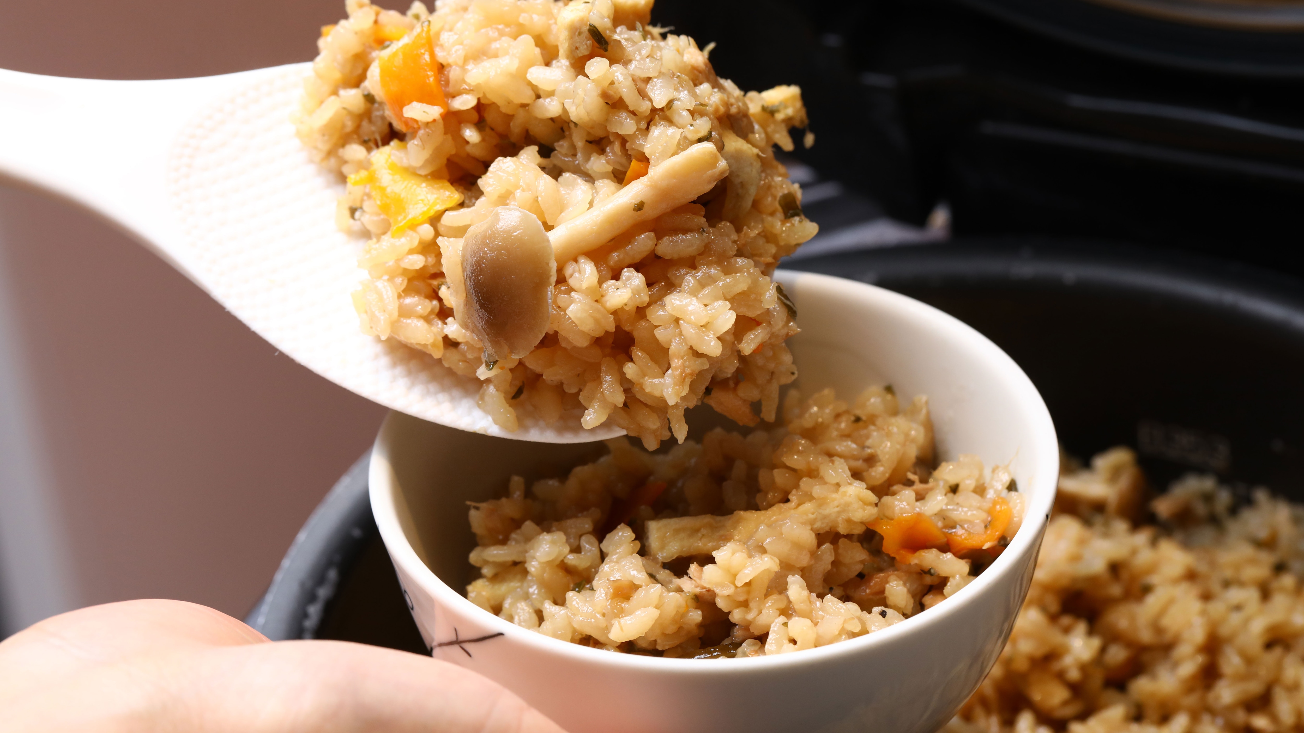 [Breakfast] Popular cooked rice