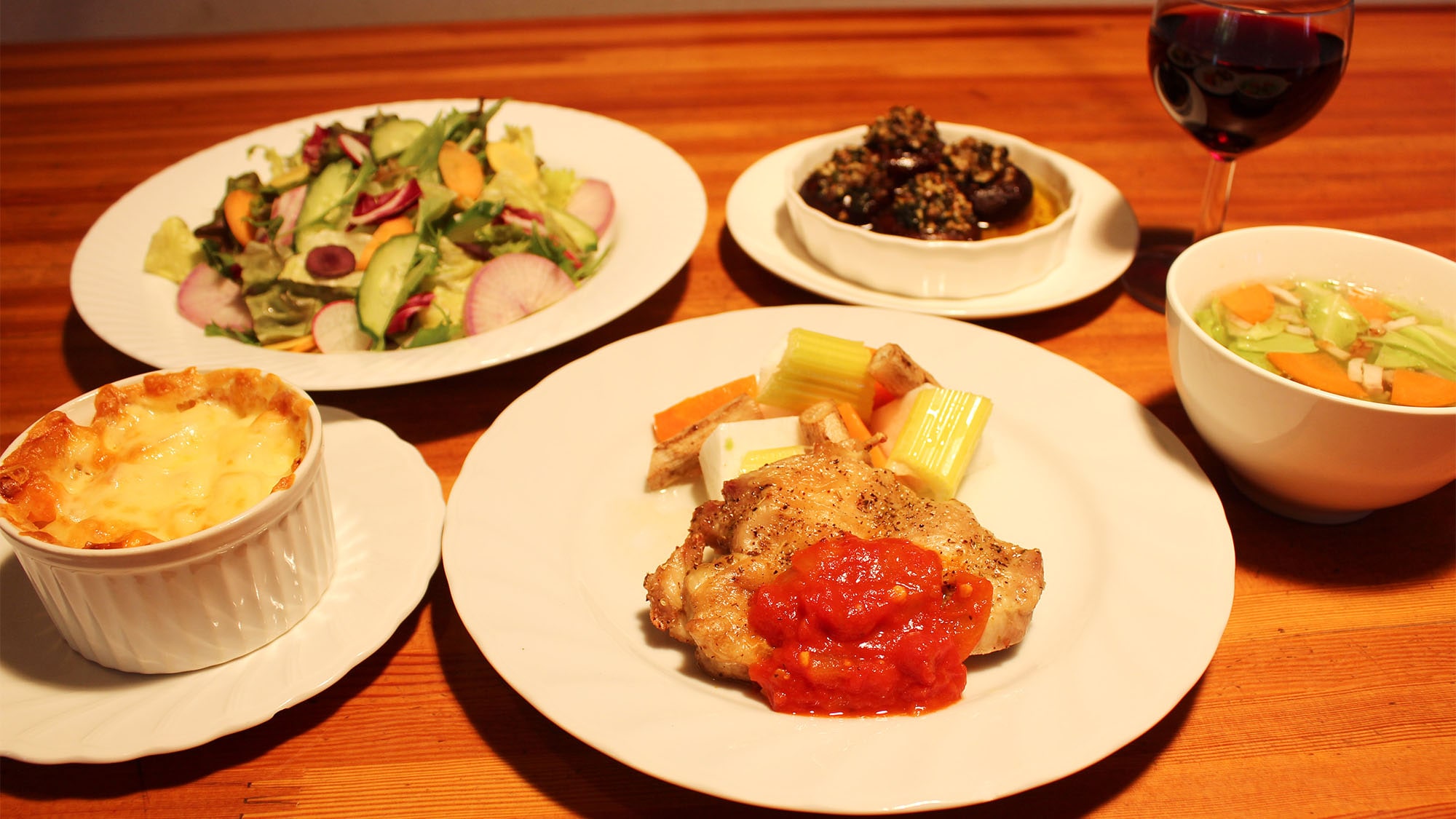 ・[Cuisine image] A special dinner made with plenty of Zao ingredients